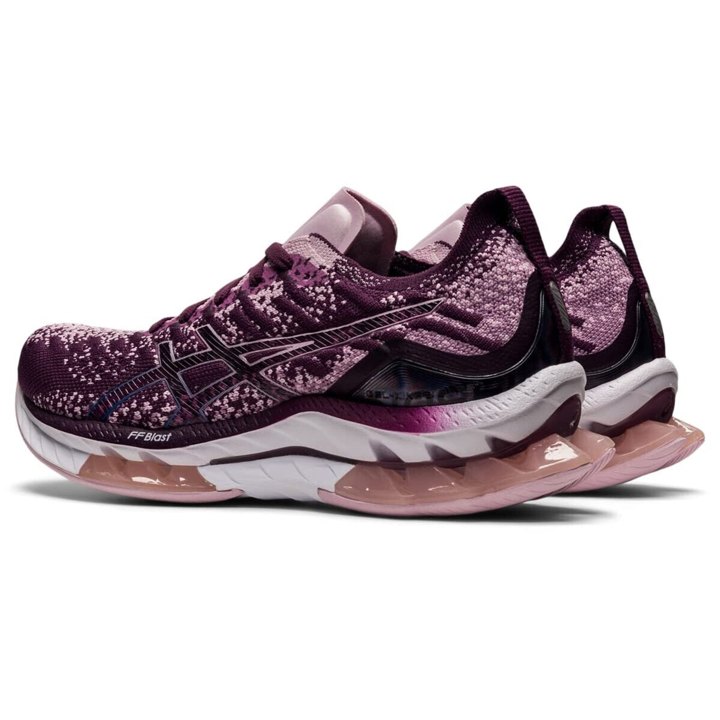 ASICS Women's Kinsei Blast Running Shoe,DEEP Plum/Barely Rose 5.5 US