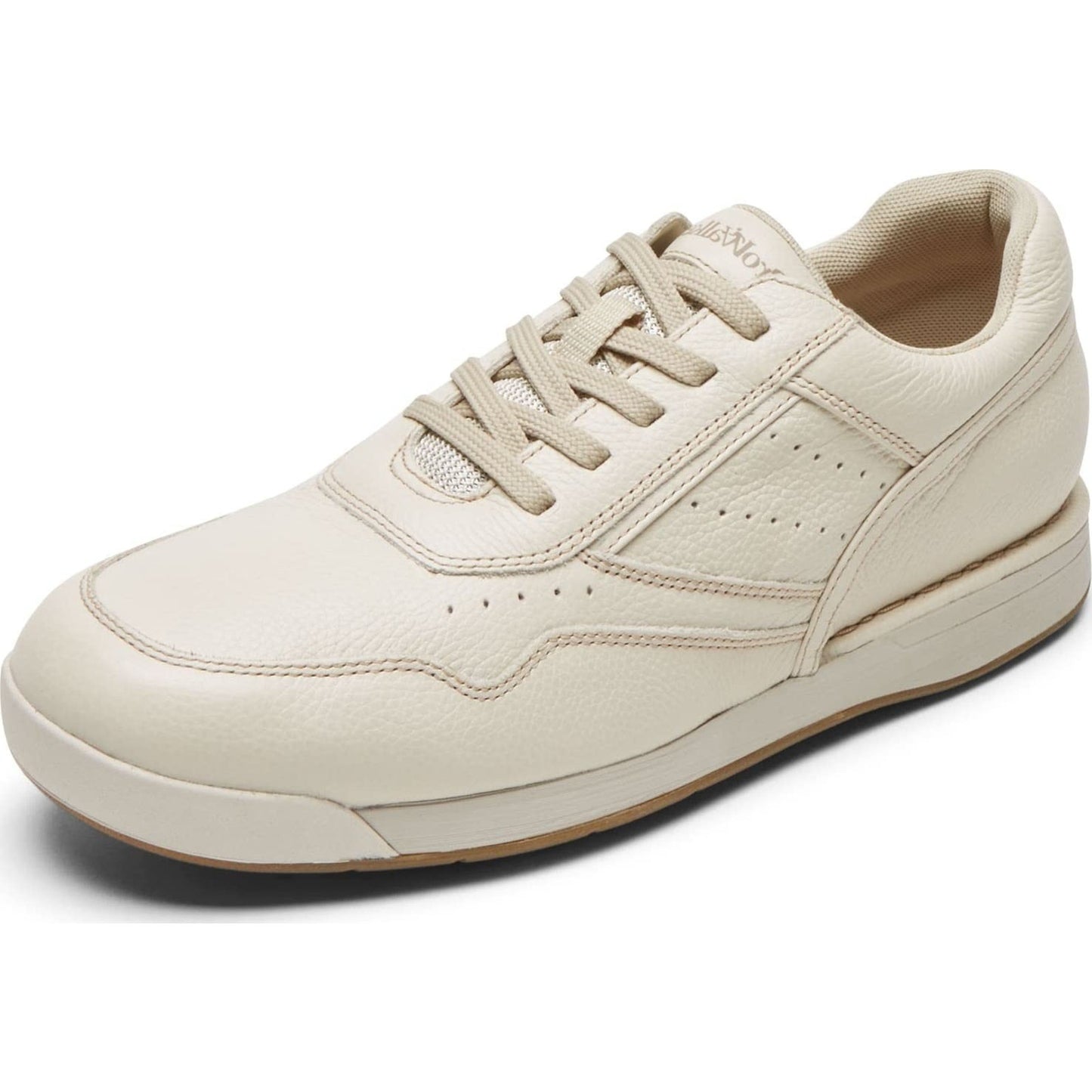 Men's Sneakers Shoes Rockport ProWalker M7100 Plus Off-White Leather 10.5 M