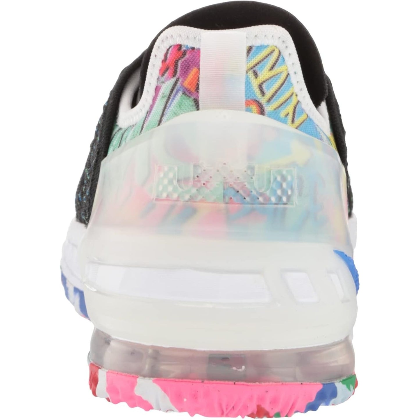 Nike Kids LeBron 18 Low James Gang Multicolor Basketball Shoe CW2760 002 size 7Y