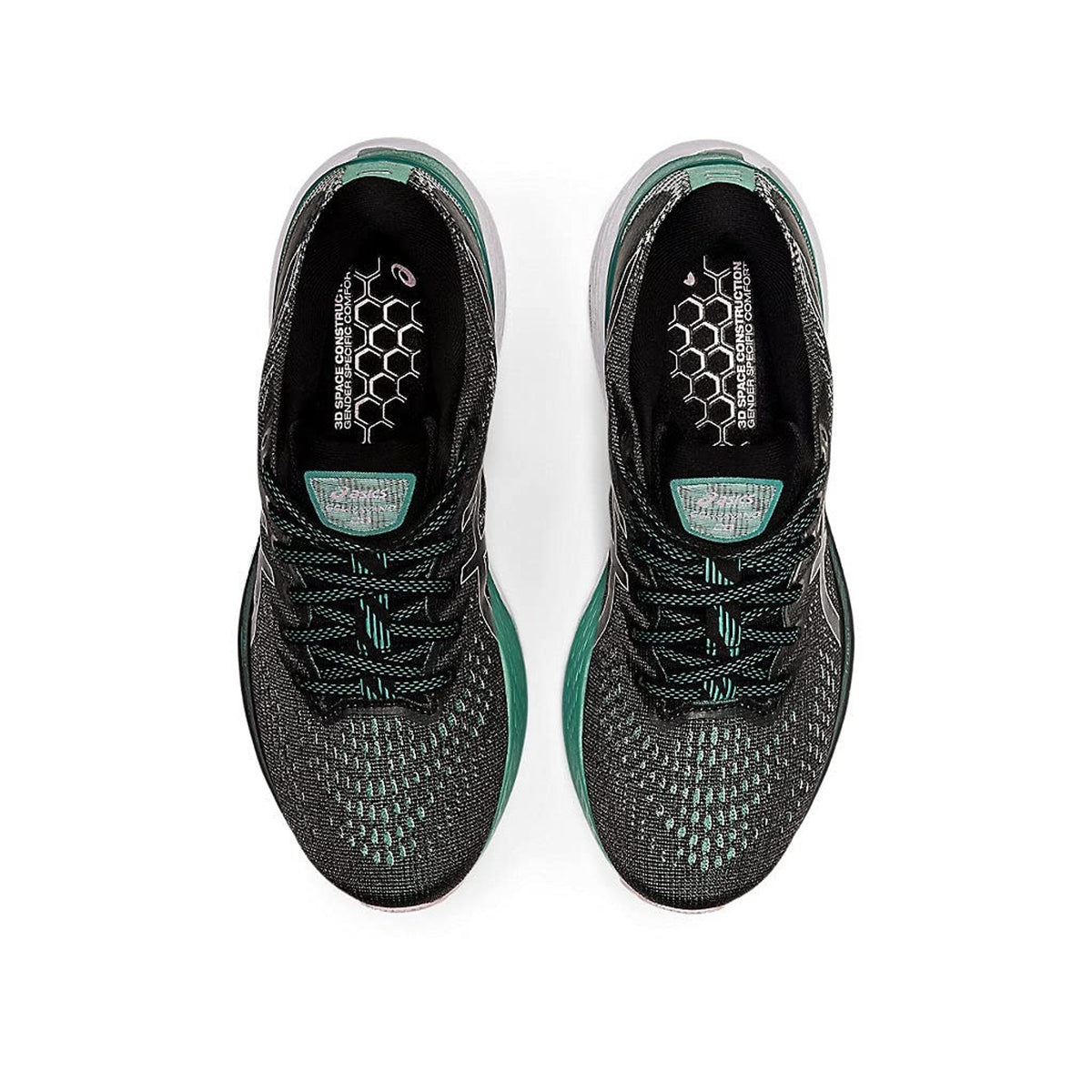 Asics Gel Kayano 28 Women's Running Shoes Black/Sage Mesh 11.5 M