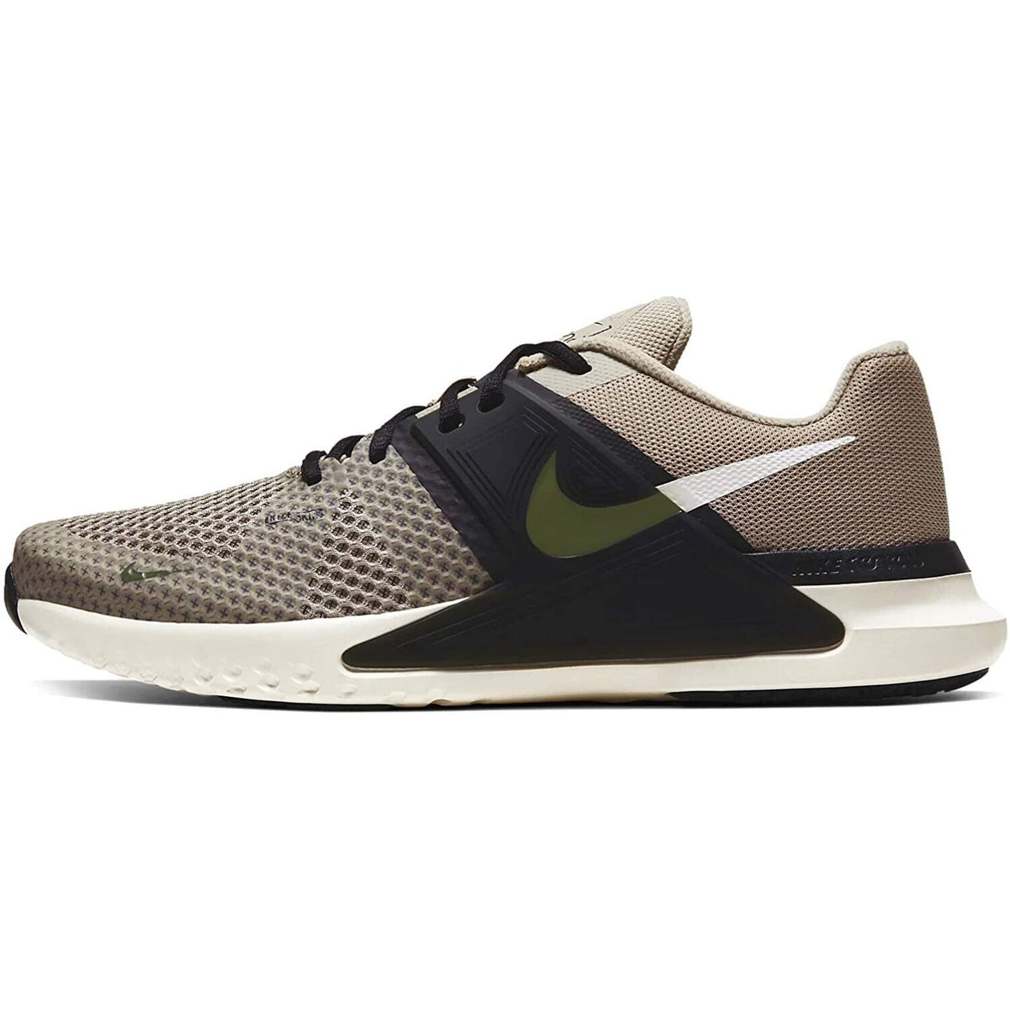 Men's Nike Renew Fusion Running Shoes String/White-Dark Smoke Grey Size 8.5