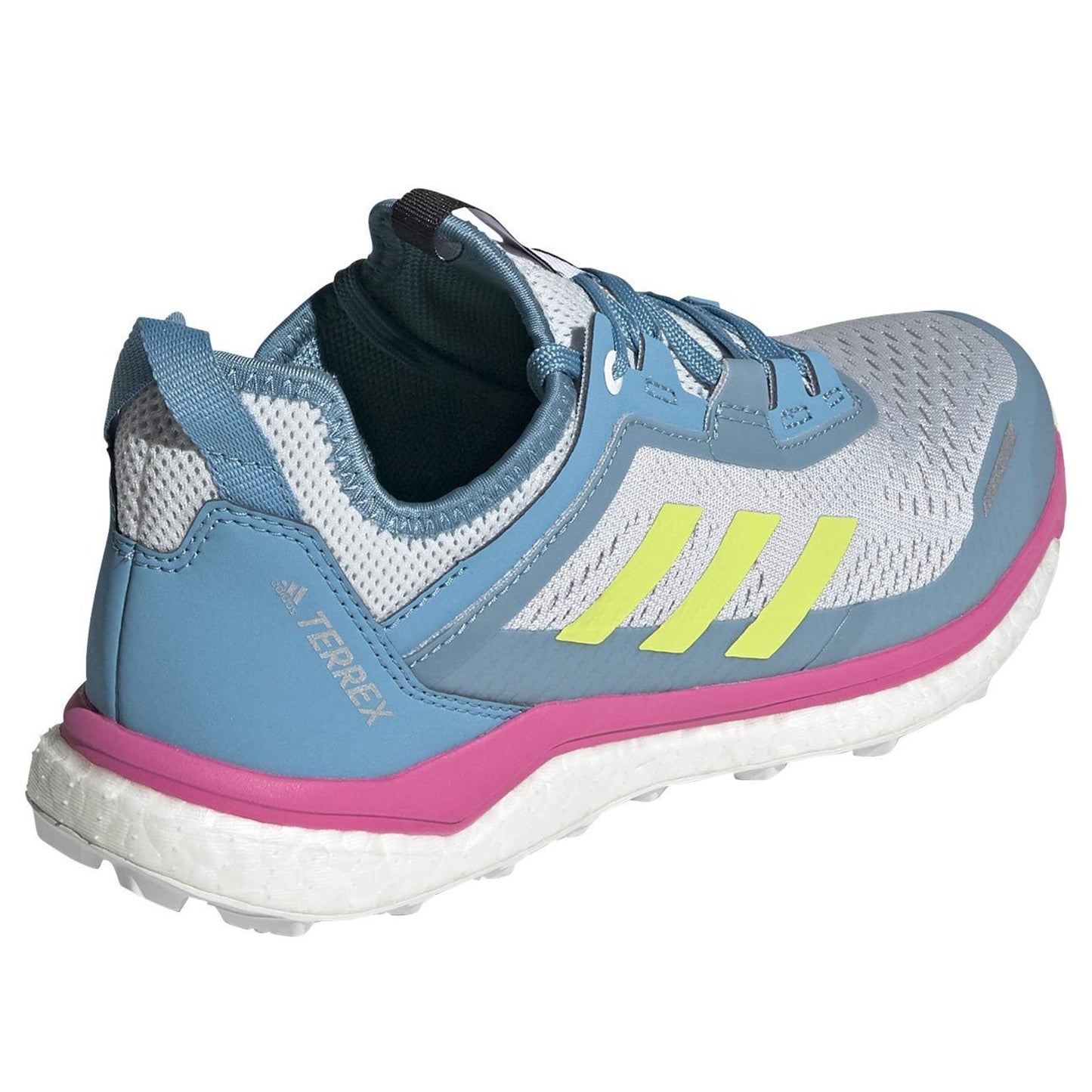 Adidas Terrex Agravic Flow Womens Shoes 9.5 Hazy Blue Running Lace-Up Sneaker