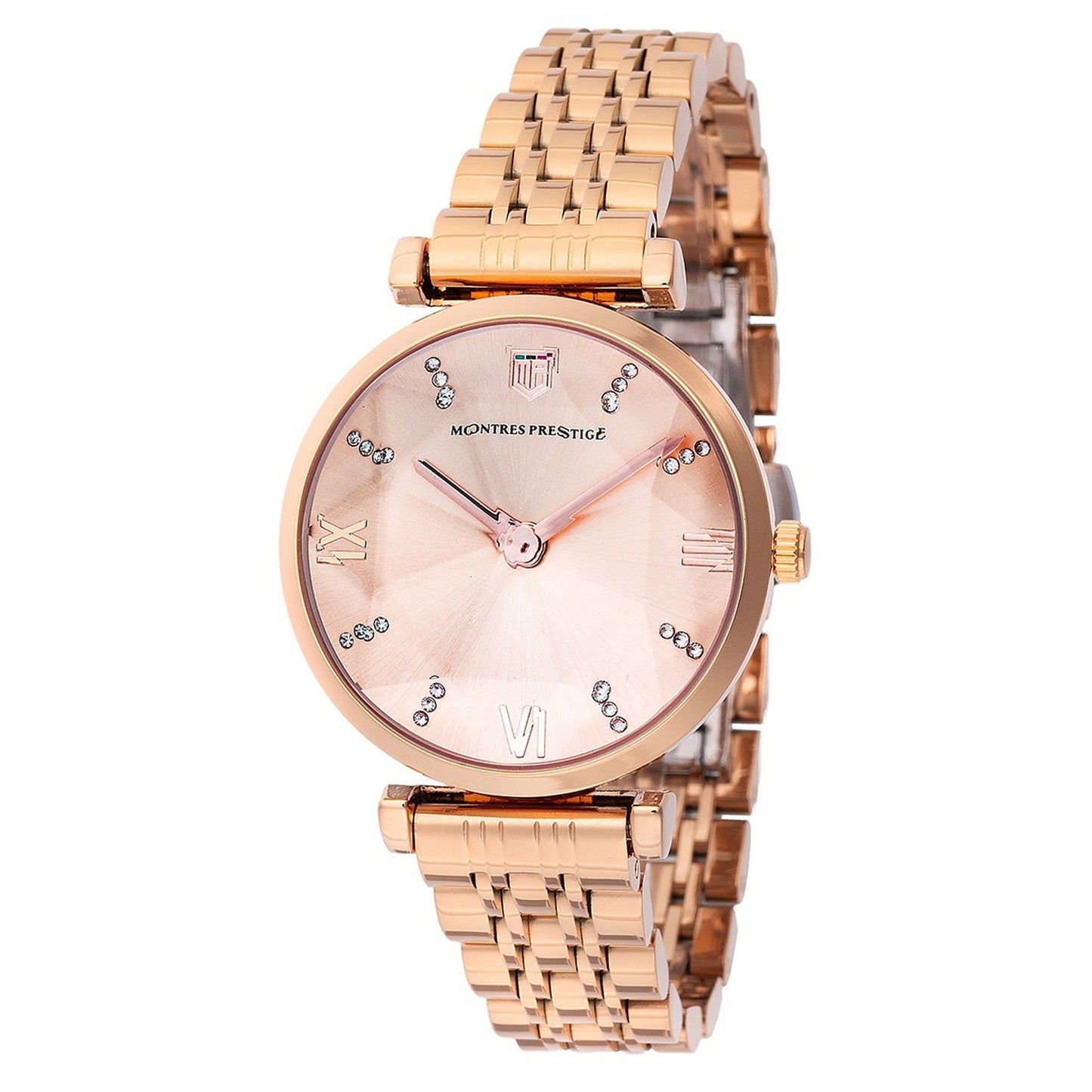 Montres Prestige X Invicta Women's 32mm Rose Gold Steel Quartz Watch MPW-0018 Invicta
