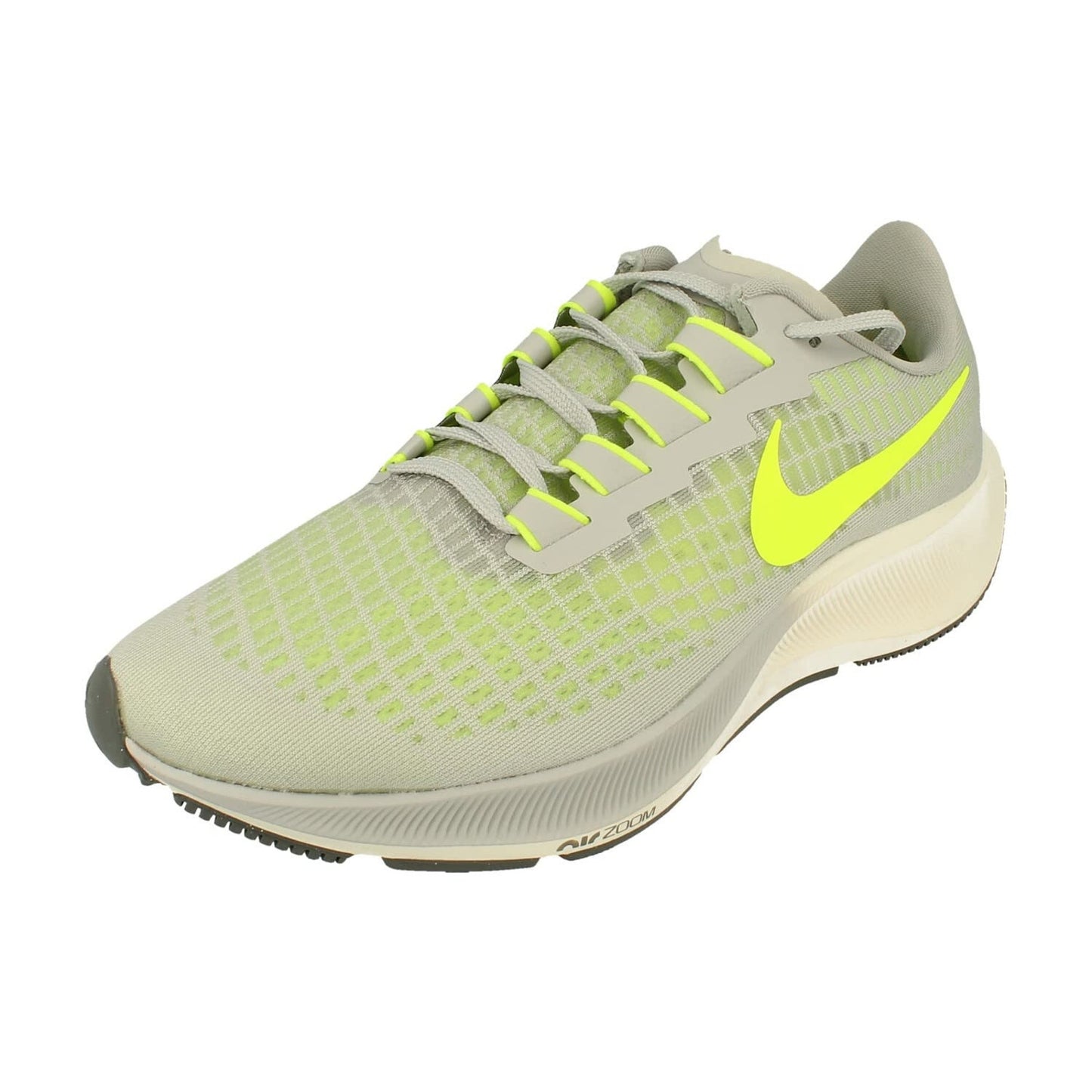 Nike Air Zoom Men's Pegasus 37 Grey Fog VoltSmoke Grey sail Running Shoe Size 12