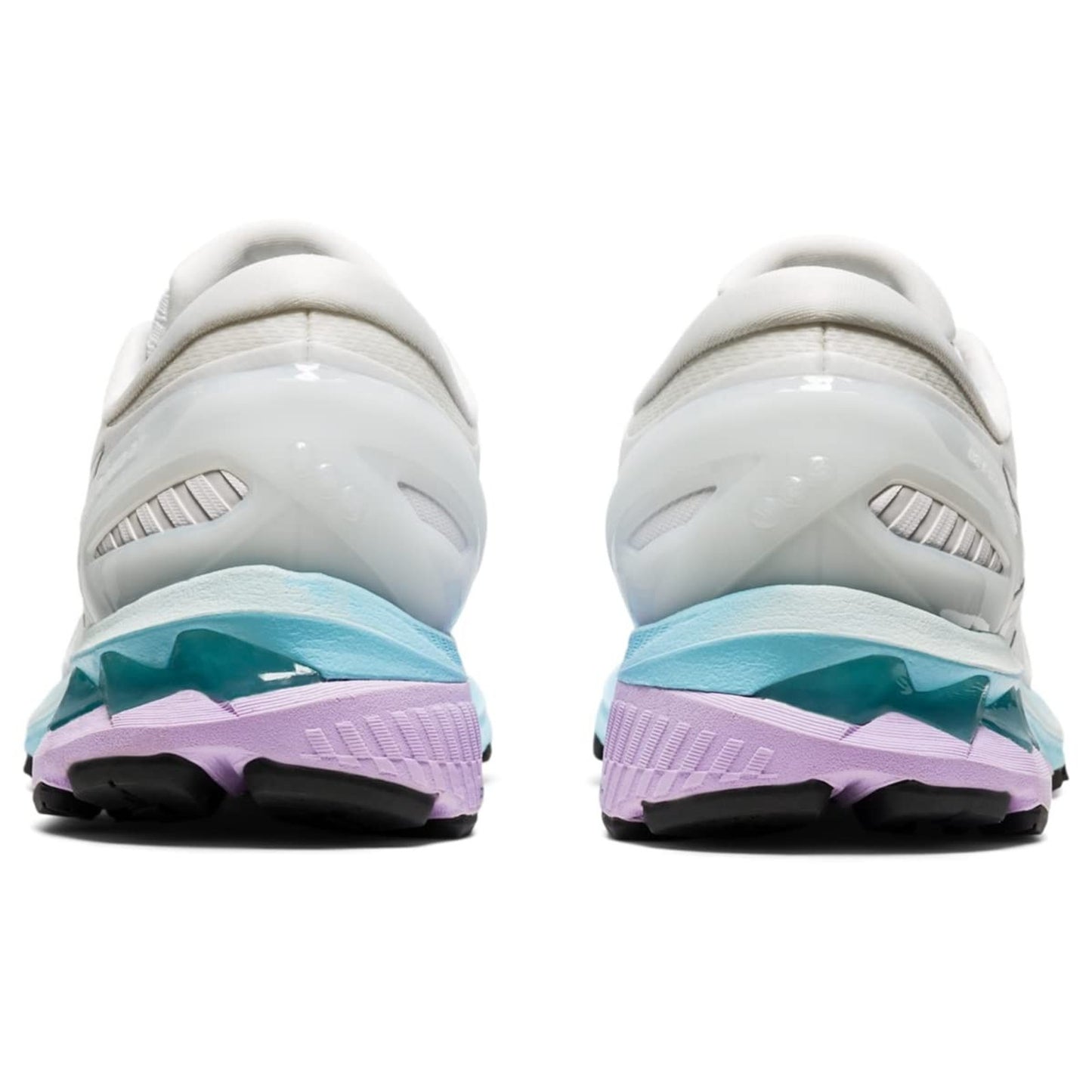 Asics Gel-Kayano 27 Womens Running Shoes Size 8 M White/Pure Silver