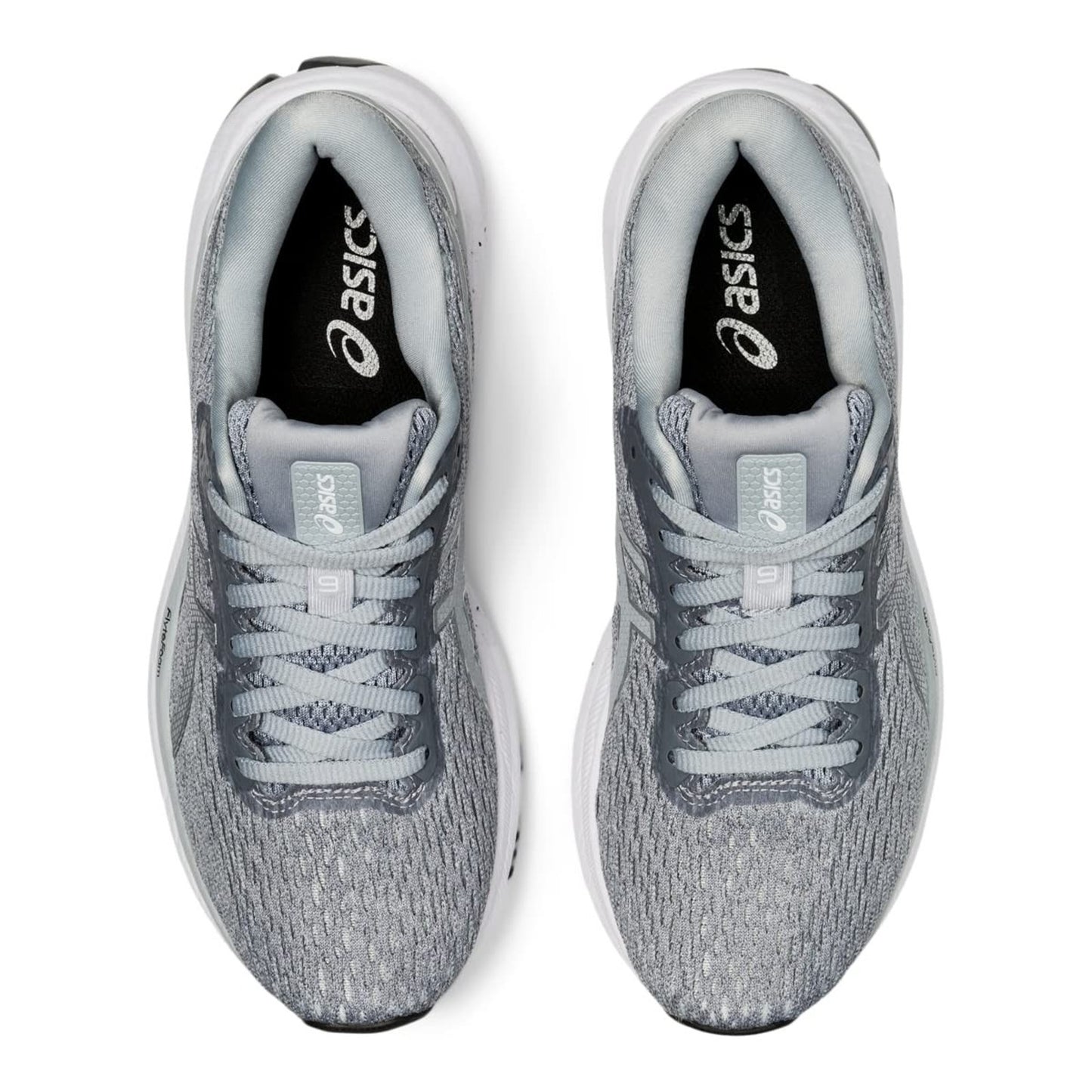 ASICS Women GT-1000 9 Running Shoes Carrier Piedmont Grey/Pure Silver 9.5 M