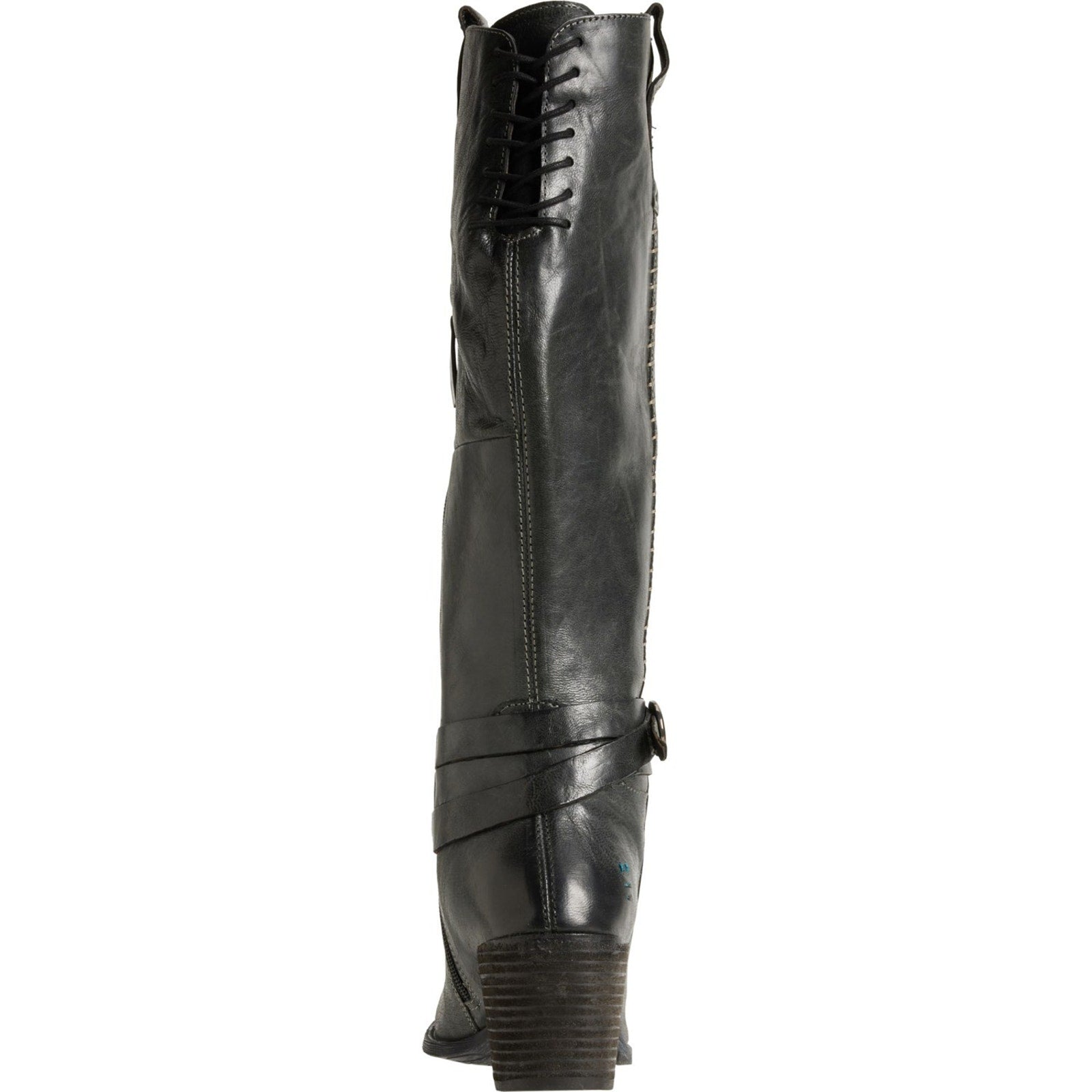 ROAN BY BED STU Women's Garner Black Pull up Boots - Leather 9 M ROAN BY BED STU