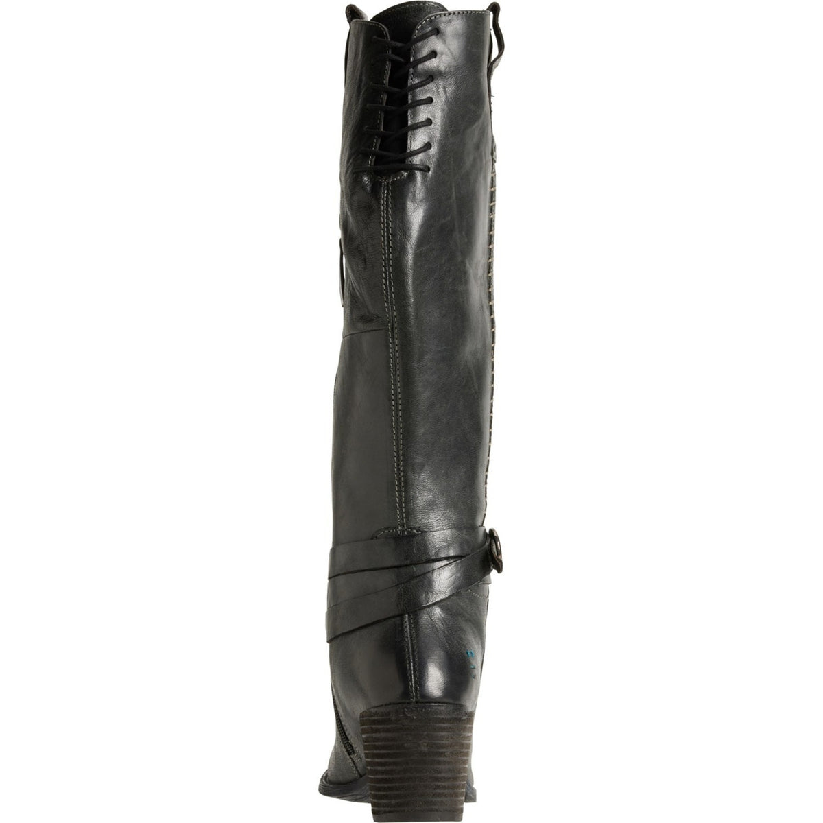 ROAN BY BED STU Women's Garner Black Pull up Boots - Leather 9 M