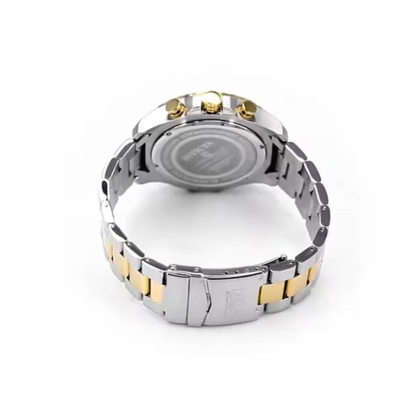 Invicta Men's Speedway Blue Chronograph Dial GOLD/SILVER 48mm Watch Invicta