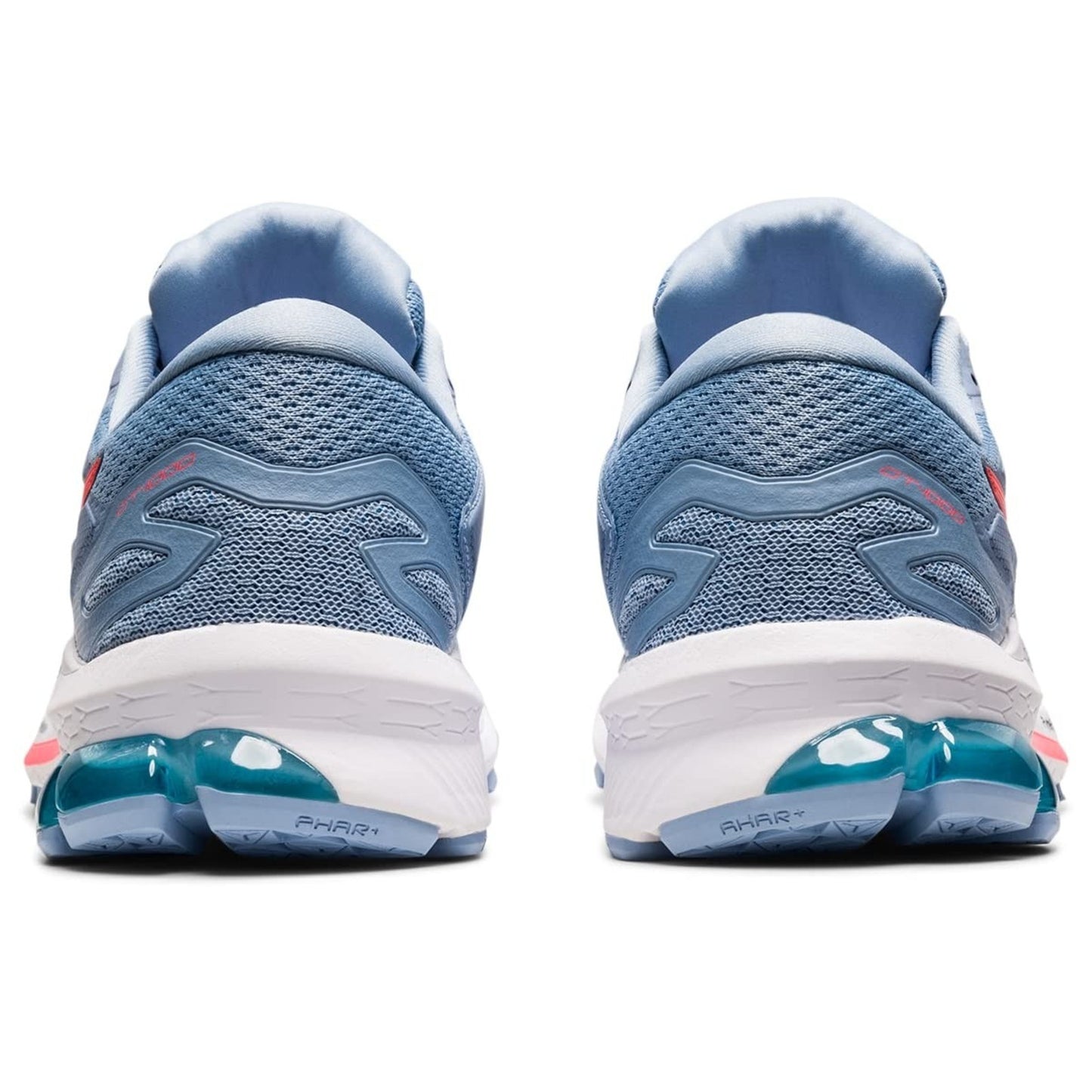 ASICS Women's Gt-1000 10 Running Shoes Soft Sky /Blazing Coral, Size 10