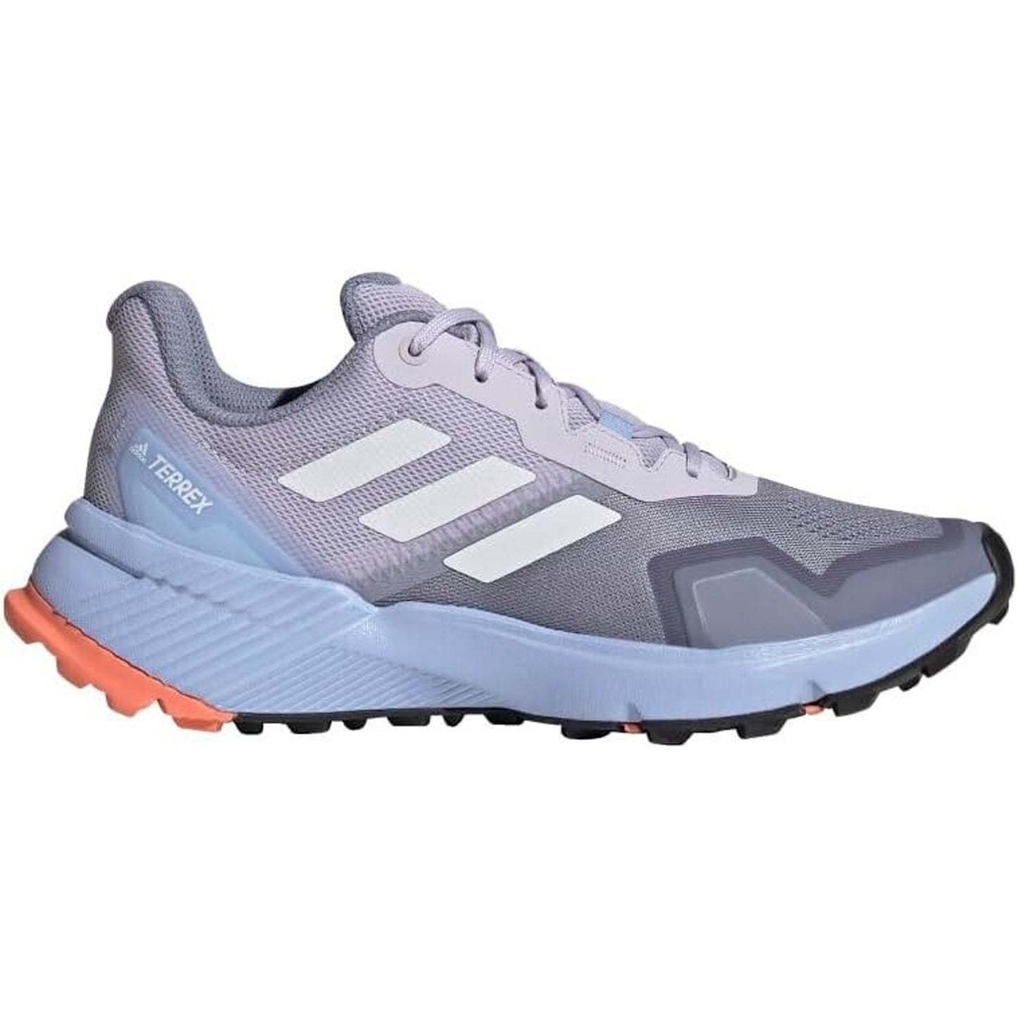 adidas Unisex Terrex Soulstride Trail Women Running Shoes Violet/White 10 M