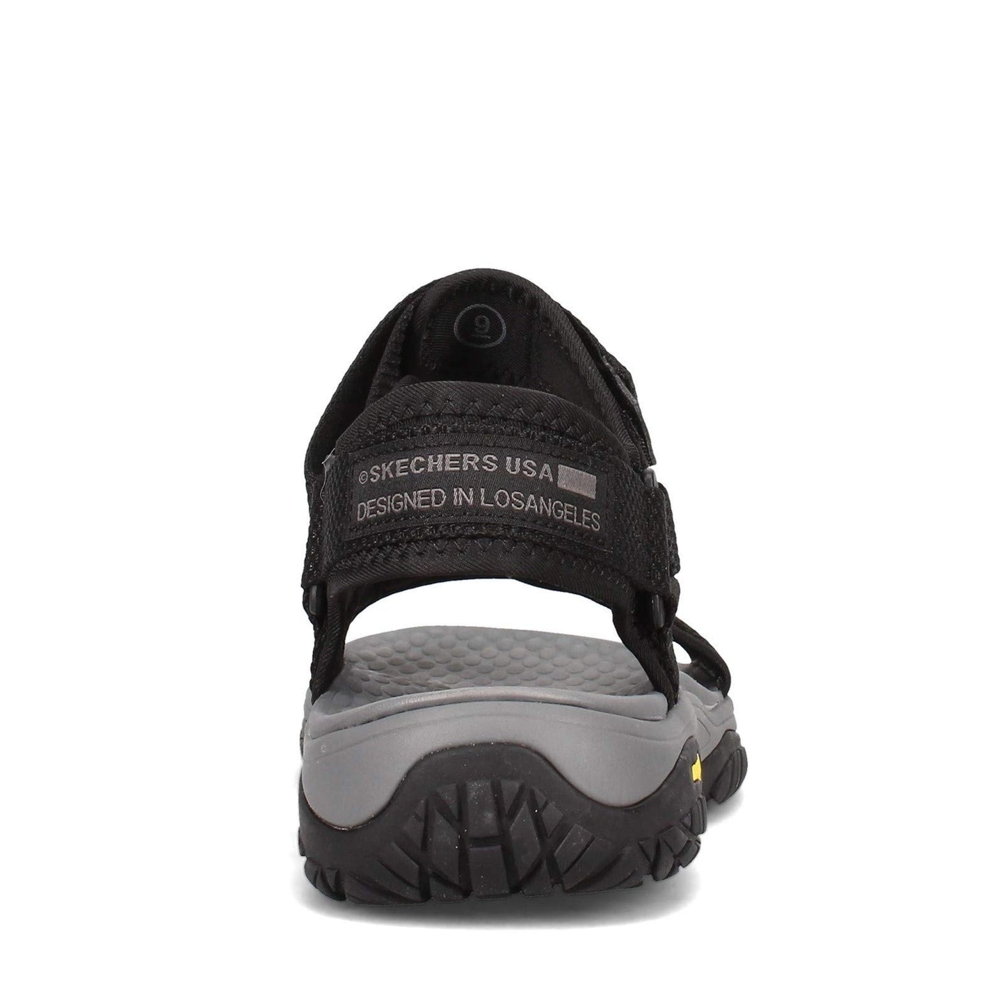 Skechers LOMELL-RIP Tide Men's Open Toe Sandal, Black, 12