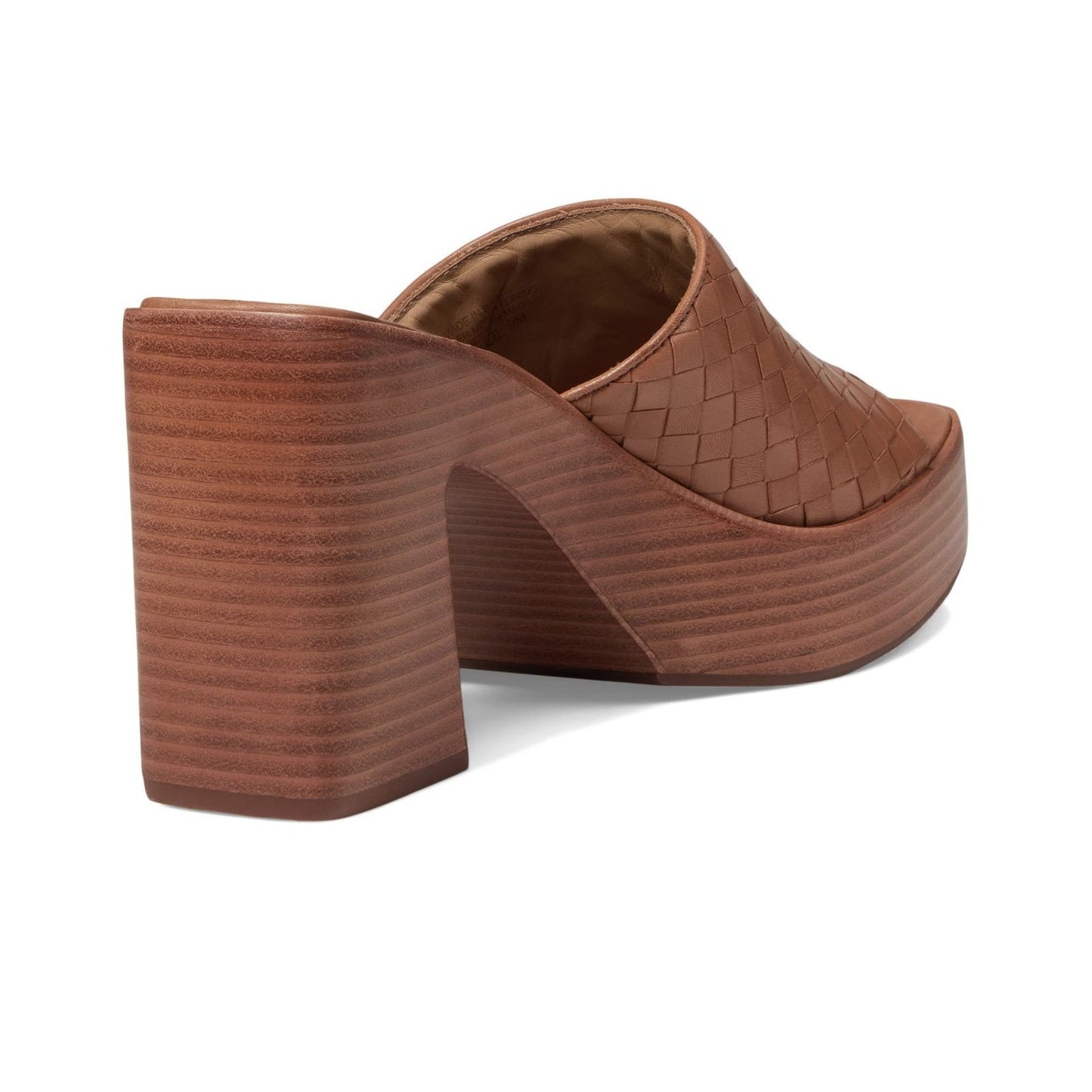 Bernardo Kenny Women’s Platform High Heel Luggage Antique Calf 9.5 M