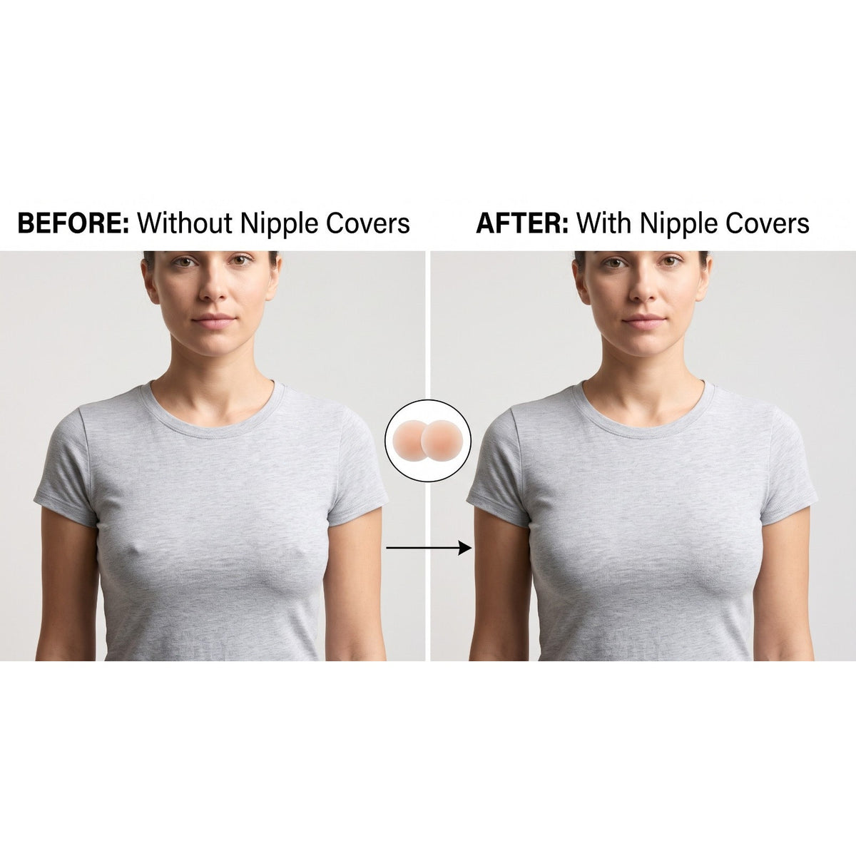 5 Pairs Silicone Nipple Covers Reusable Petal Pasties Invisible Breast Petals
