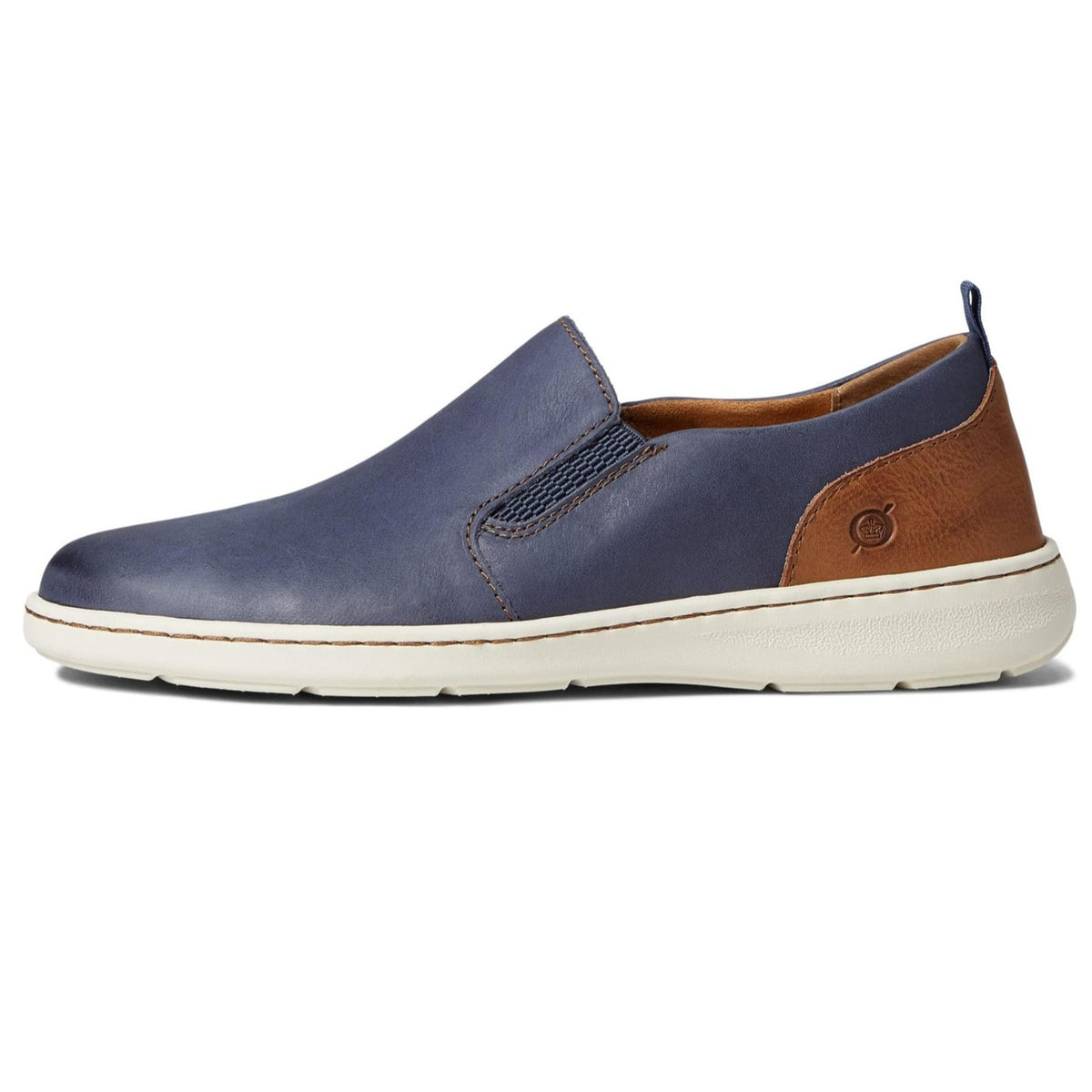 Born Morgan Men's Shoes Slip On Sneakers Navy Leather 8 M