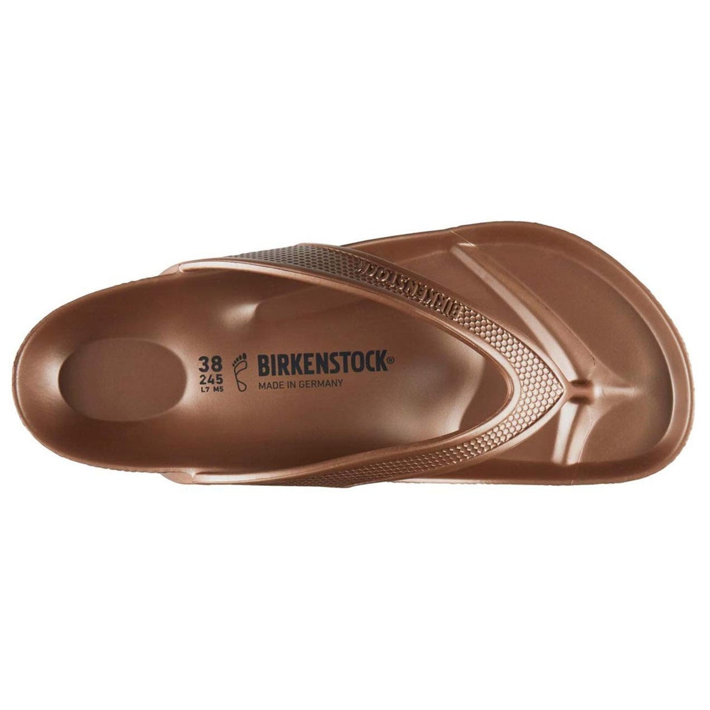 Birkenstock Unisex Honolulu EVA Men's Sandal, Copper, 43 R EU 10 US