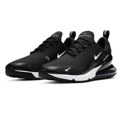 Nike Air Max 270 Golf Men's Shoes Black White CK6483 001 Size 8 Men/ 9.5 Women