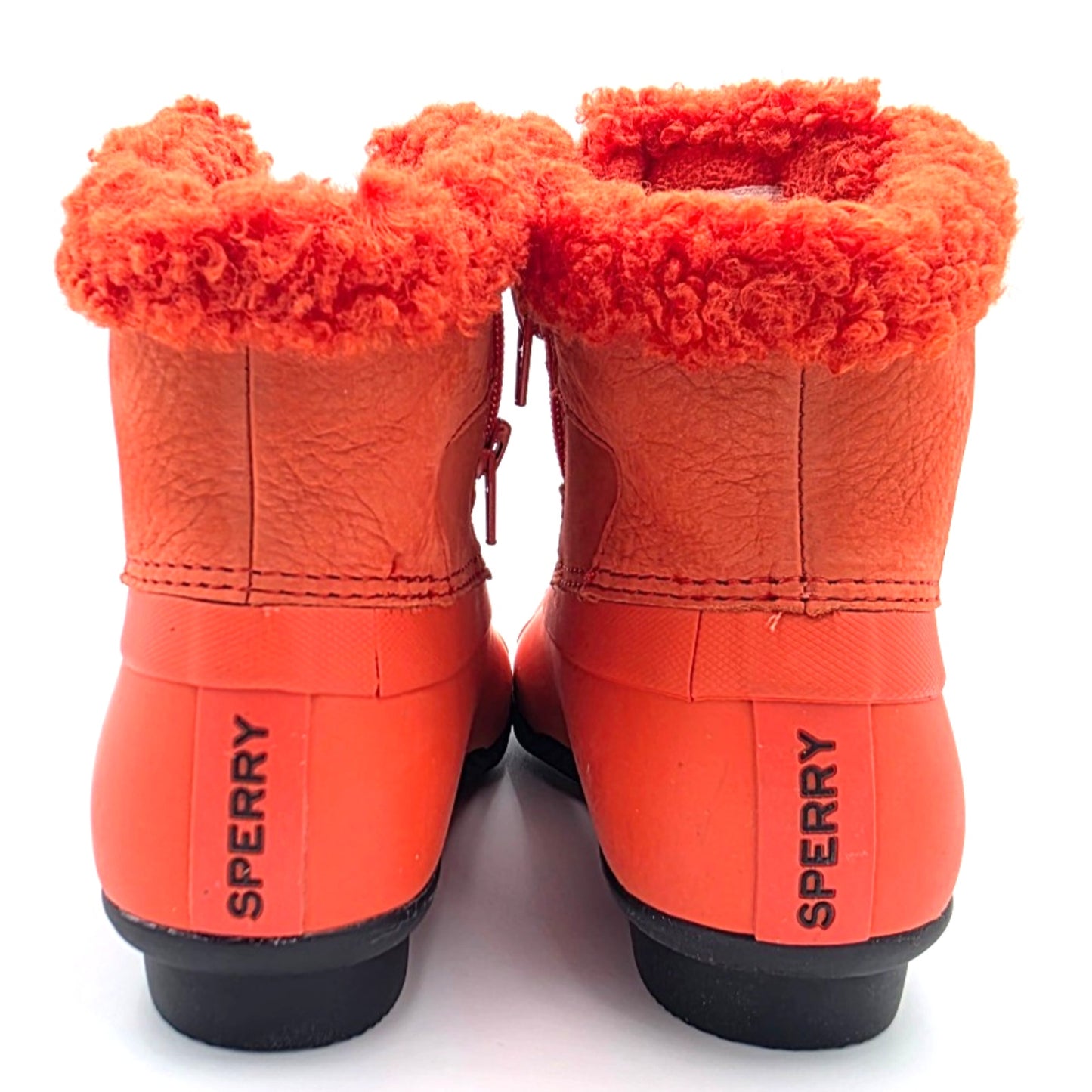 Sperry Women's Saltwater Alpine Snow Boot Size 9M Orange STS87511