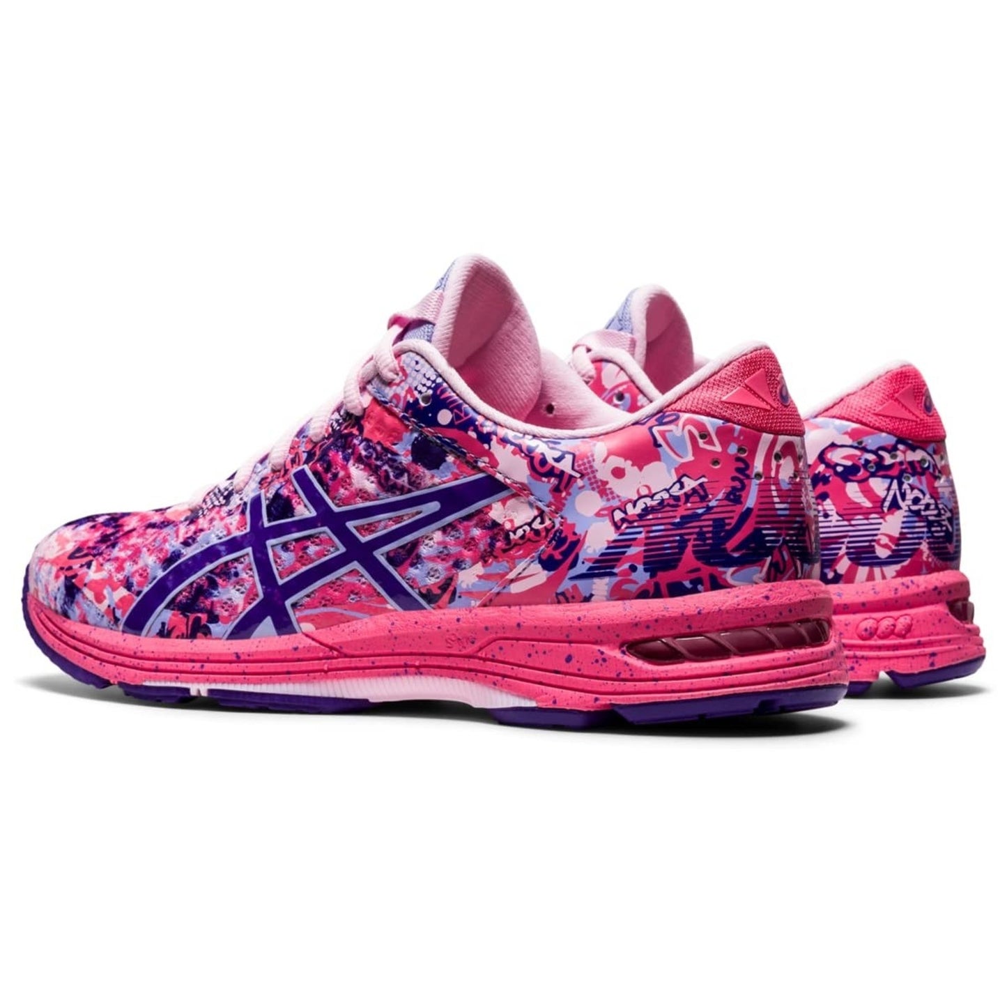 ASICS Noosa Tri 11 Women's Running Shoes Athletic 8.5, Pink Cameo/Gentry Purple