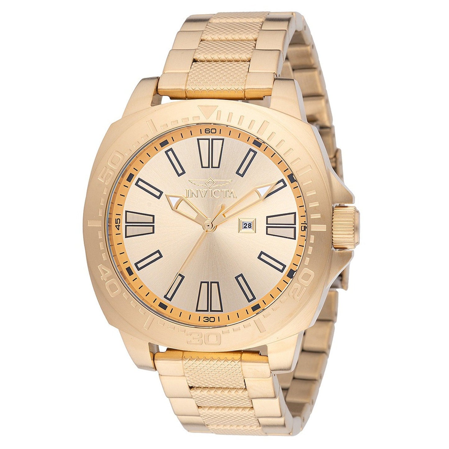 Invicta Speedway Quartz Gold Dial Men's Watch 46 mm Invicta