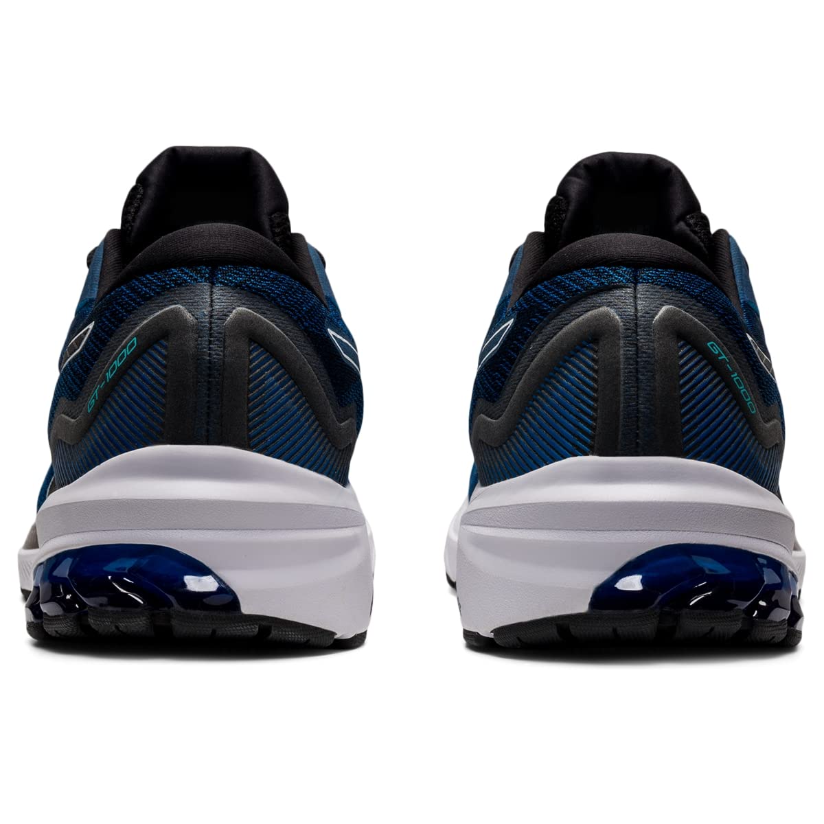 ASICS GT-1000 11 Men's Running Shoes Size 10.5 Lake Drive/Black