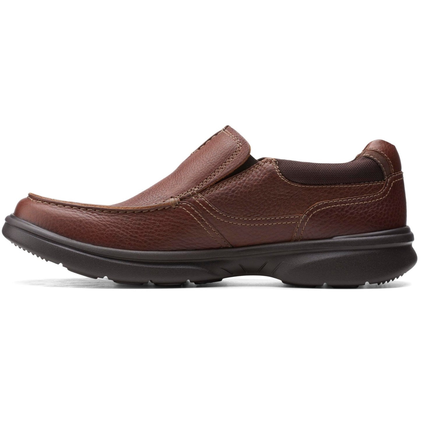 Clarks Men's Bradley Free Casual Shoes , Tan Tumbled Leather , 9.5 Wide