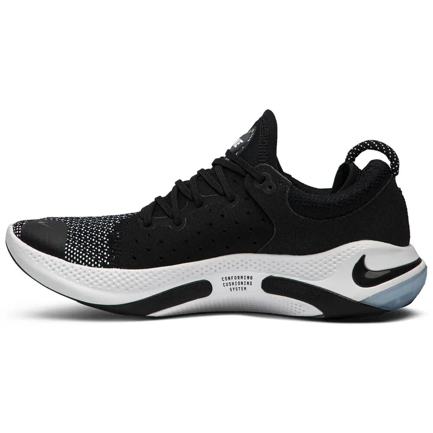 Nike Joyride Run Flyknit Mens Running Shoes Black/Black/White Size 14 US