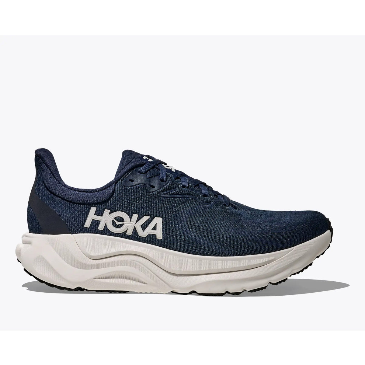 Hoka Arahi 8 Running Shoes Men's Running Shoes Varsity White Navy Mesh Size 12