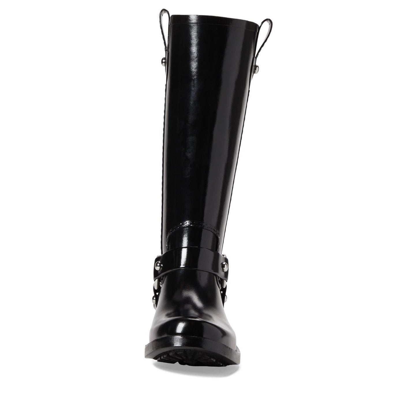 Michael Kors Women’s Stormy Rubber Knee Rain Boots 2" heel Size 8 M Michael Kors