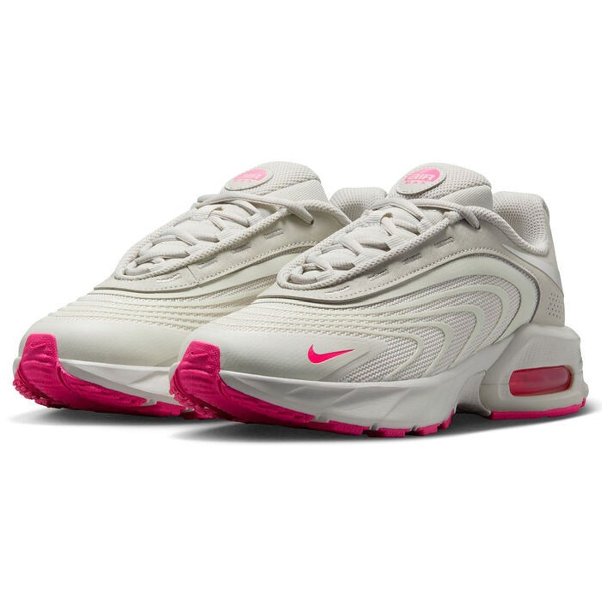 Nike Air Max Fire Women Running Sneaker Shoe White Pink Size 7.5 M