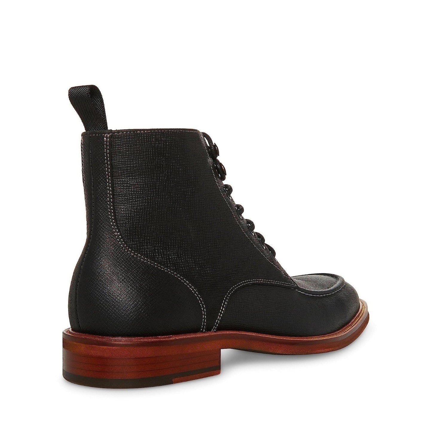 Steve Madden Holger Men's Boot Black Leather 10.5 M Steve Madden