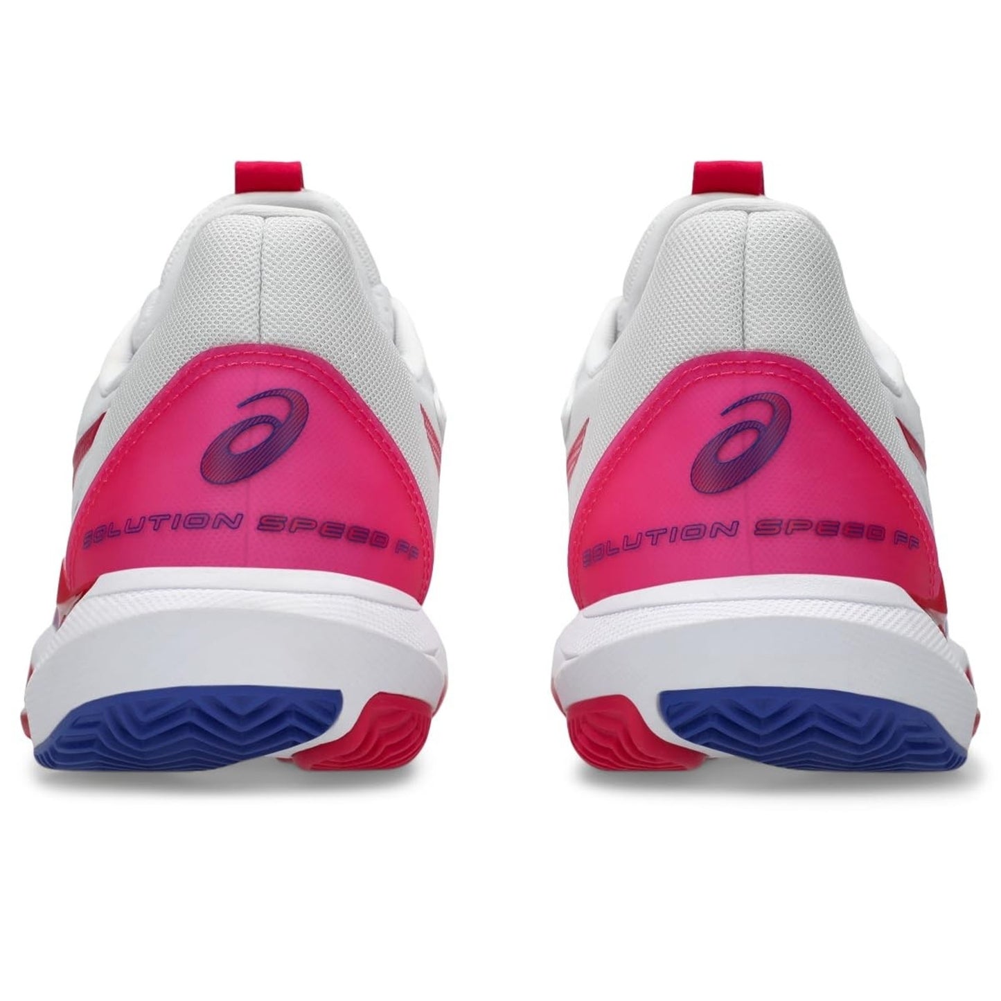 ASICS Women Solution Speed FF 3 Clay Shoes PU Upper White/Bright Rose 8.5 B