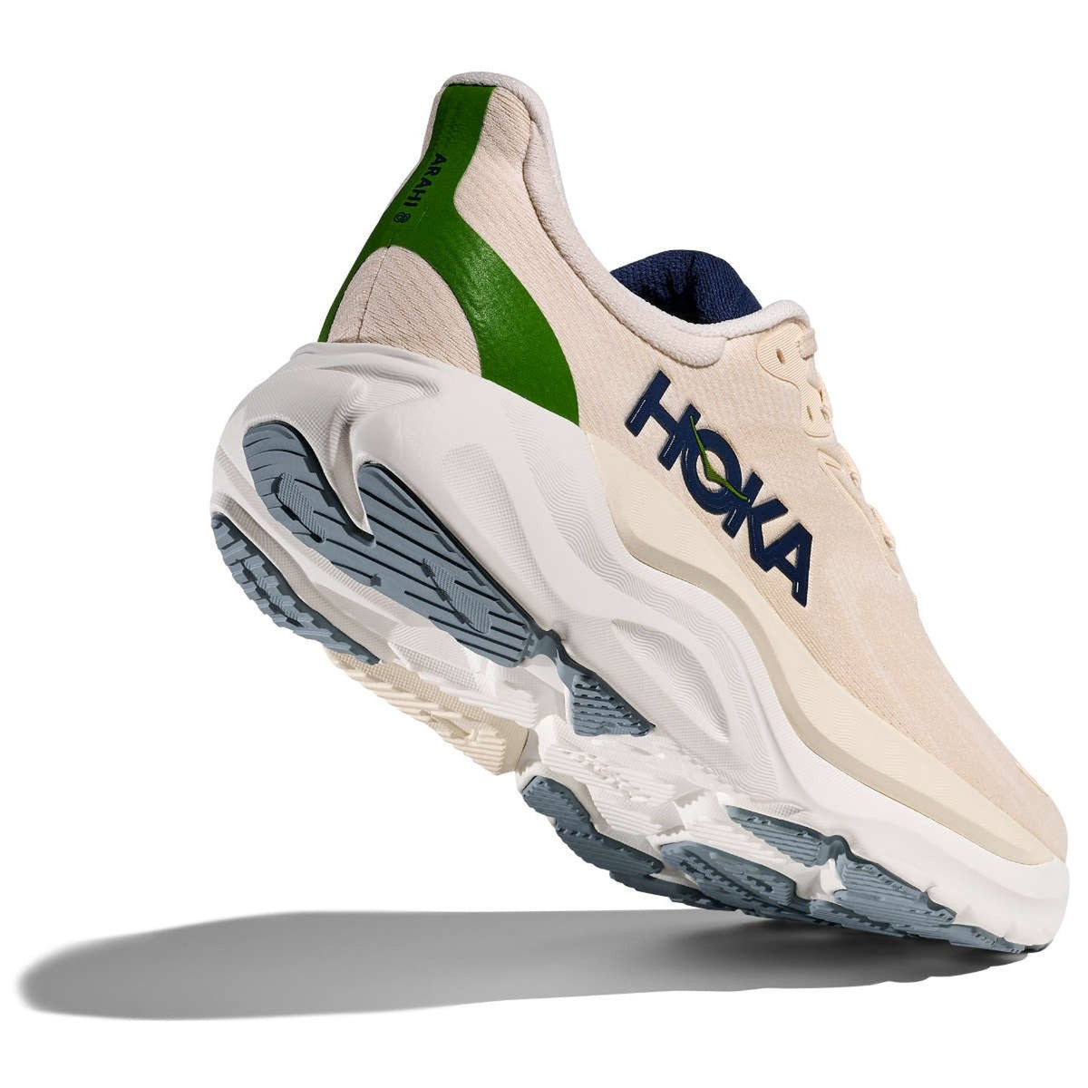 Hoka One Arahi 8 Stability Mens Athletic Running Shoes Alabaster-Birch Size 12 M