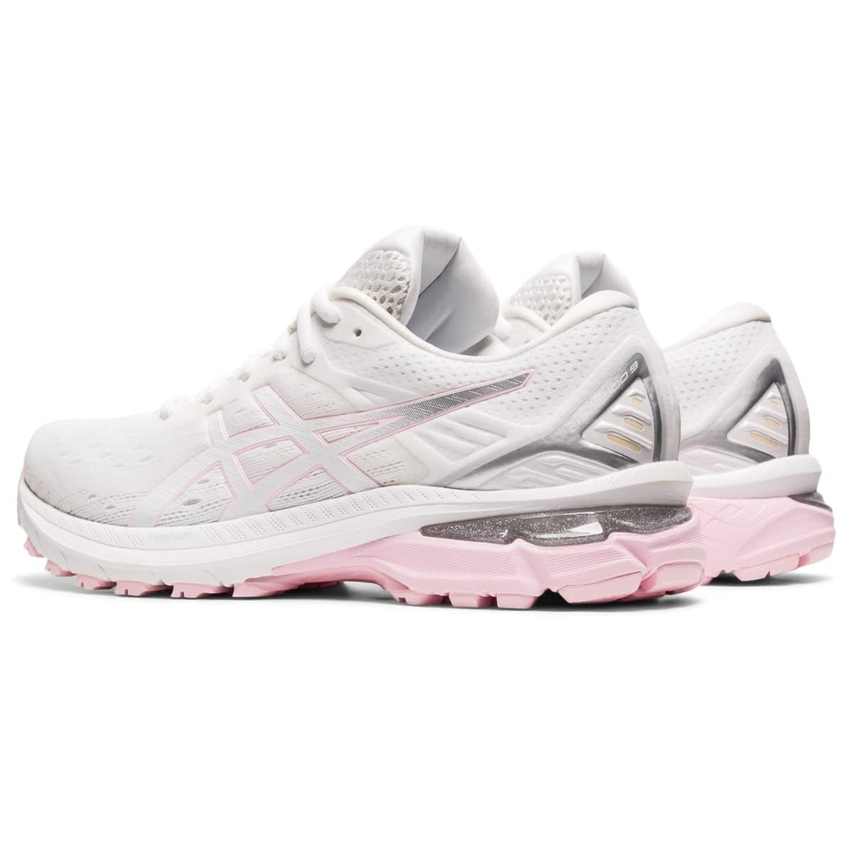 ASICS GT-2000 9 Women's Running Shoes White/Pink Salt Size 6 M