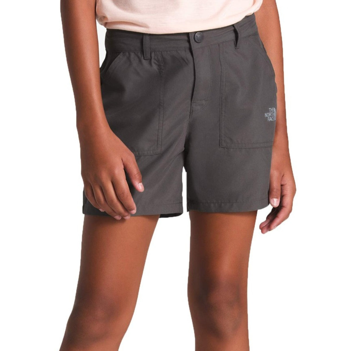 The North Face FlashDry Girls Amphibious Shorts Gray Sun Protection L 14/16 New
