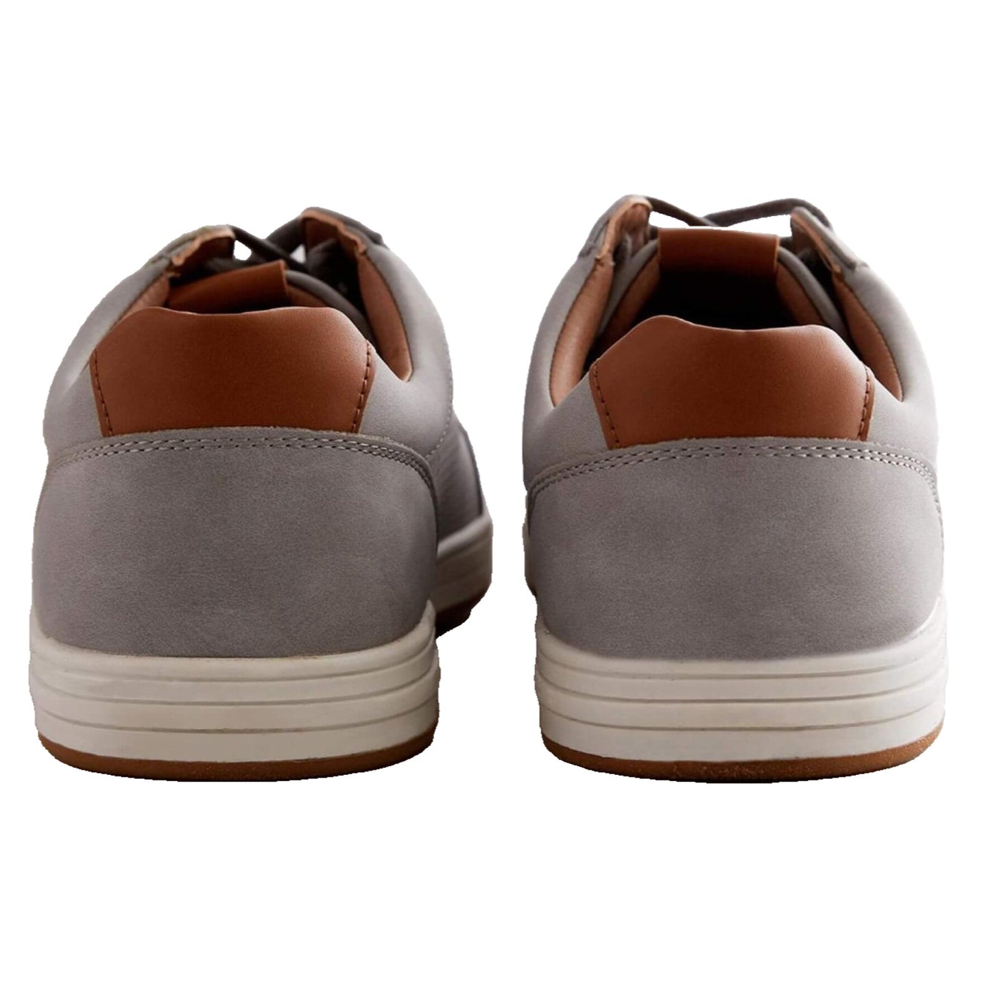 Steve Madden Men’s Blitto Gray Nubk Lace-Up casual shoes Sneakers, Size 9.5 M