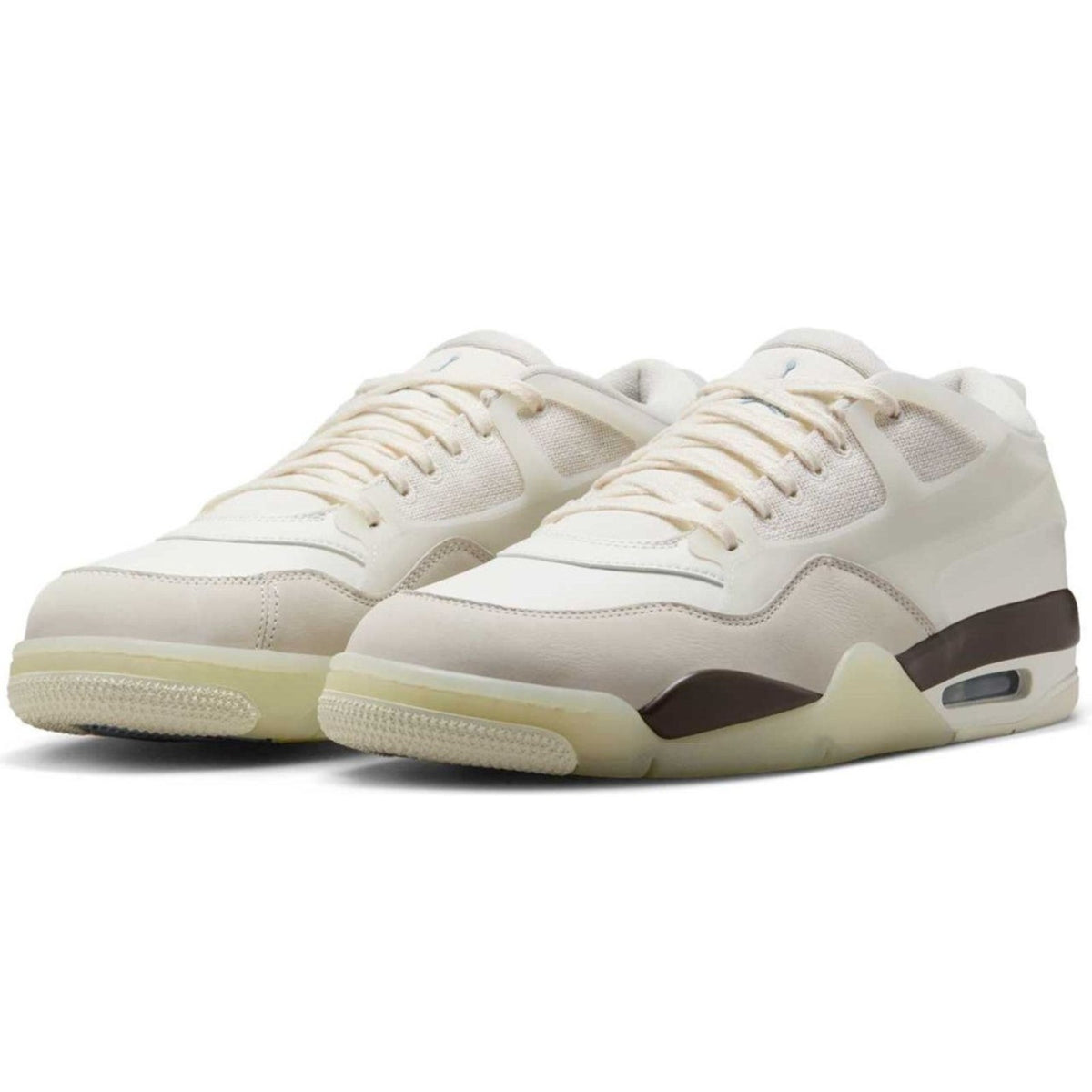 Nike Air Jordan 4 RM 'Hemp' Sail Brown Blue IB8857-141 Men's Sneakers Size 10