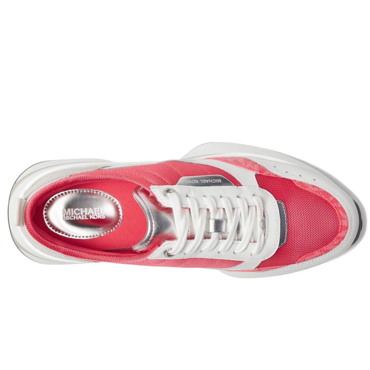 Michael Kors Flynn Nylon and Logo Trainer Geran Multi Trainer Sneaker Size 9.5 M