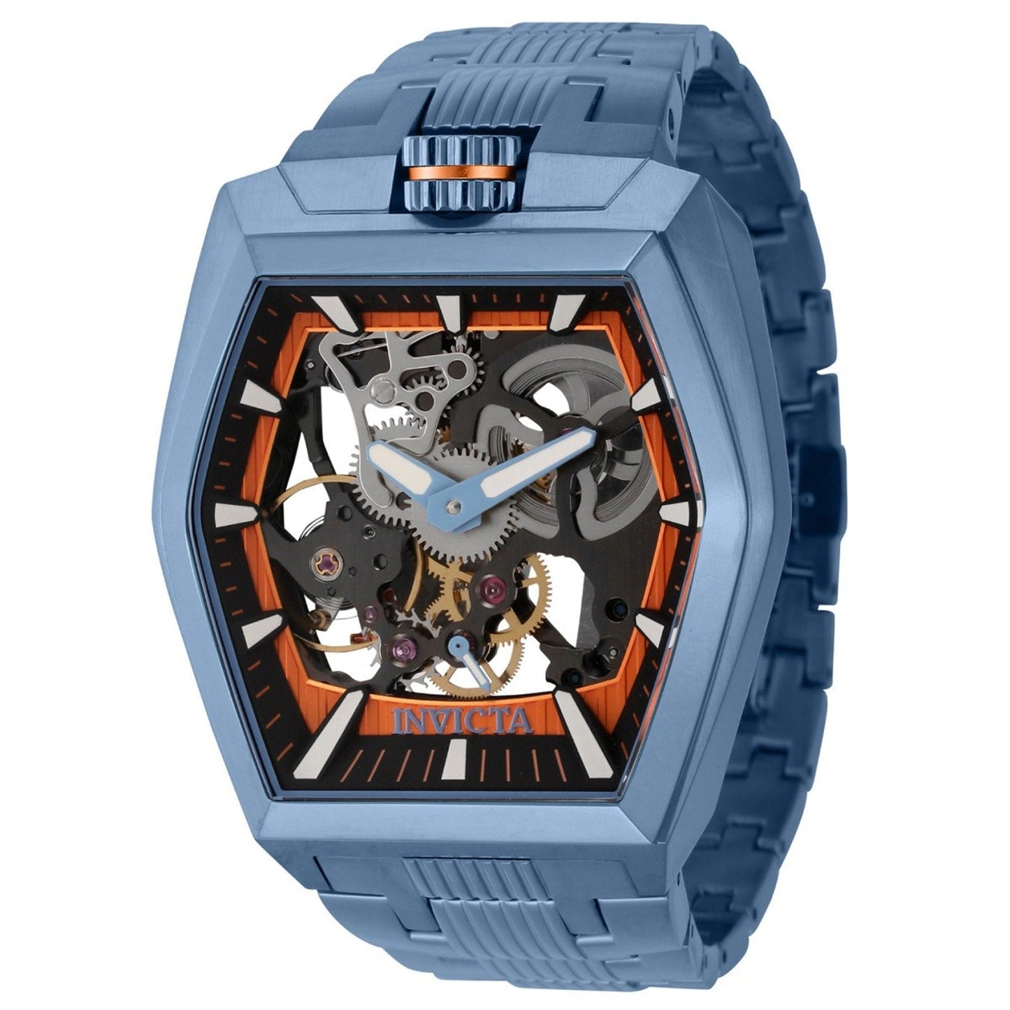 Invicta Akula Stealth Legion Mechanical Men's Watch w/ Skeleton Dial - 48mm Blue Invicta