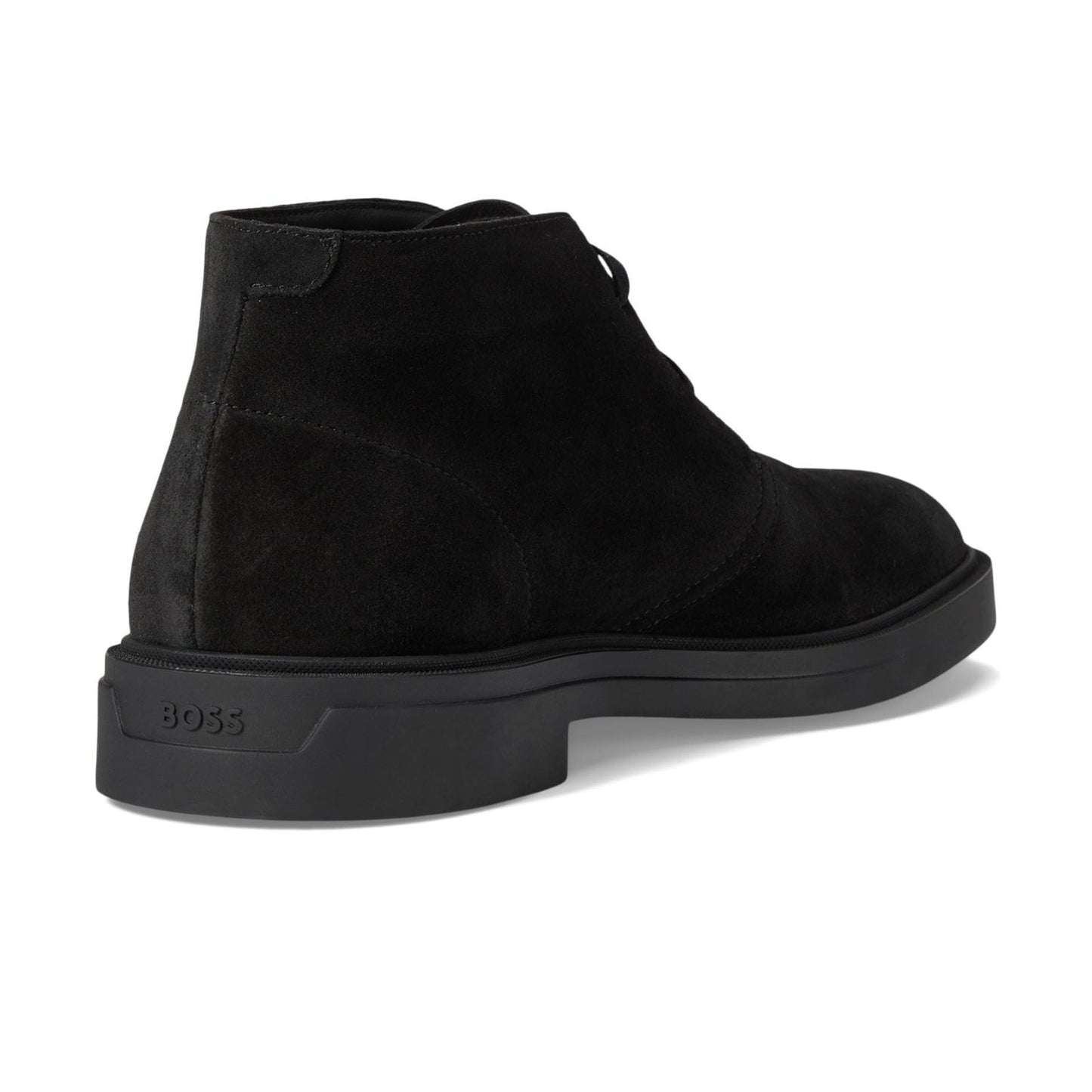 Hugo Boss Men's Calev Desert Boot Seude Black EU 42 / USA 9