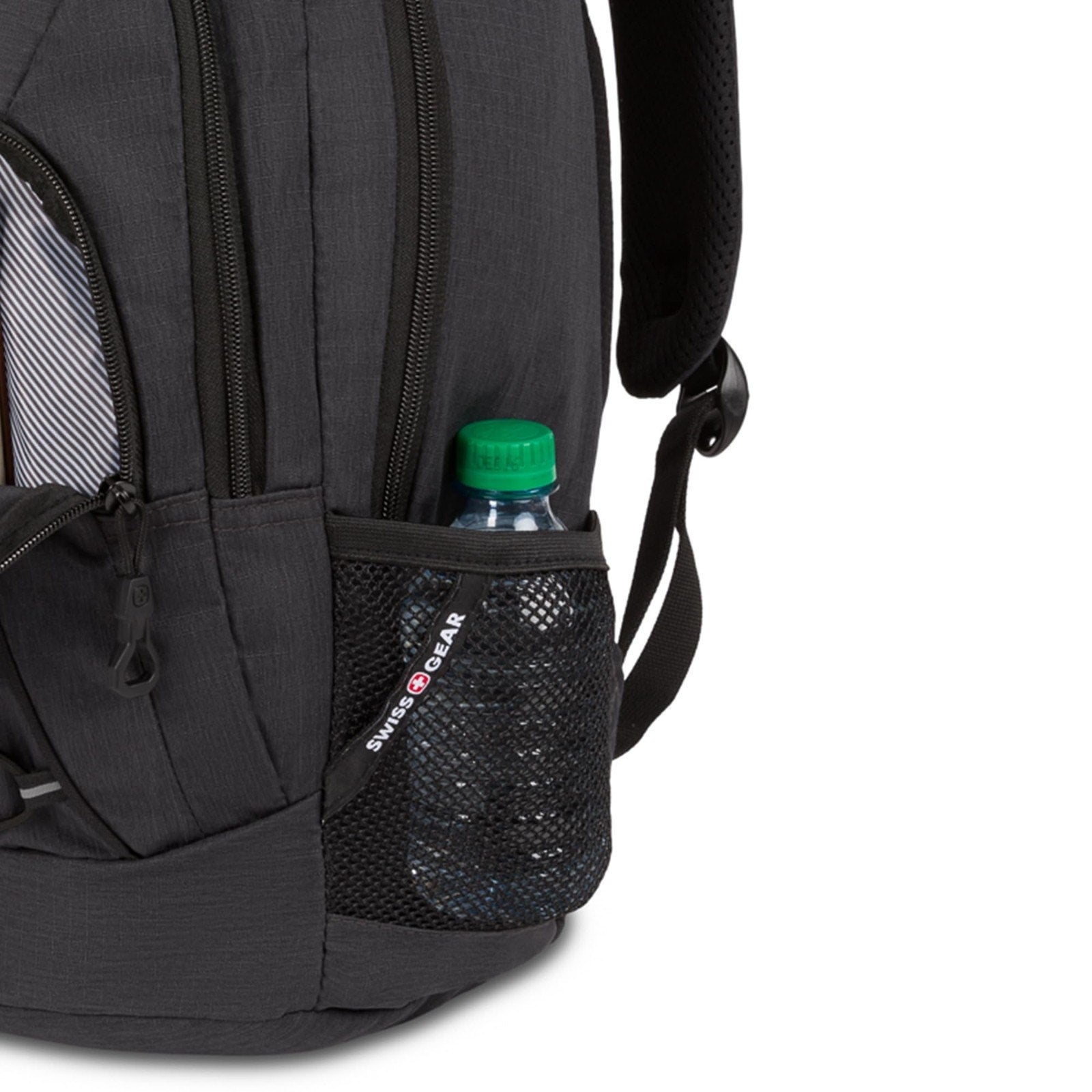 SwissGear 1186 Bungee Backpack, Grey (Laptop Version), 17.75 inch Swissgear