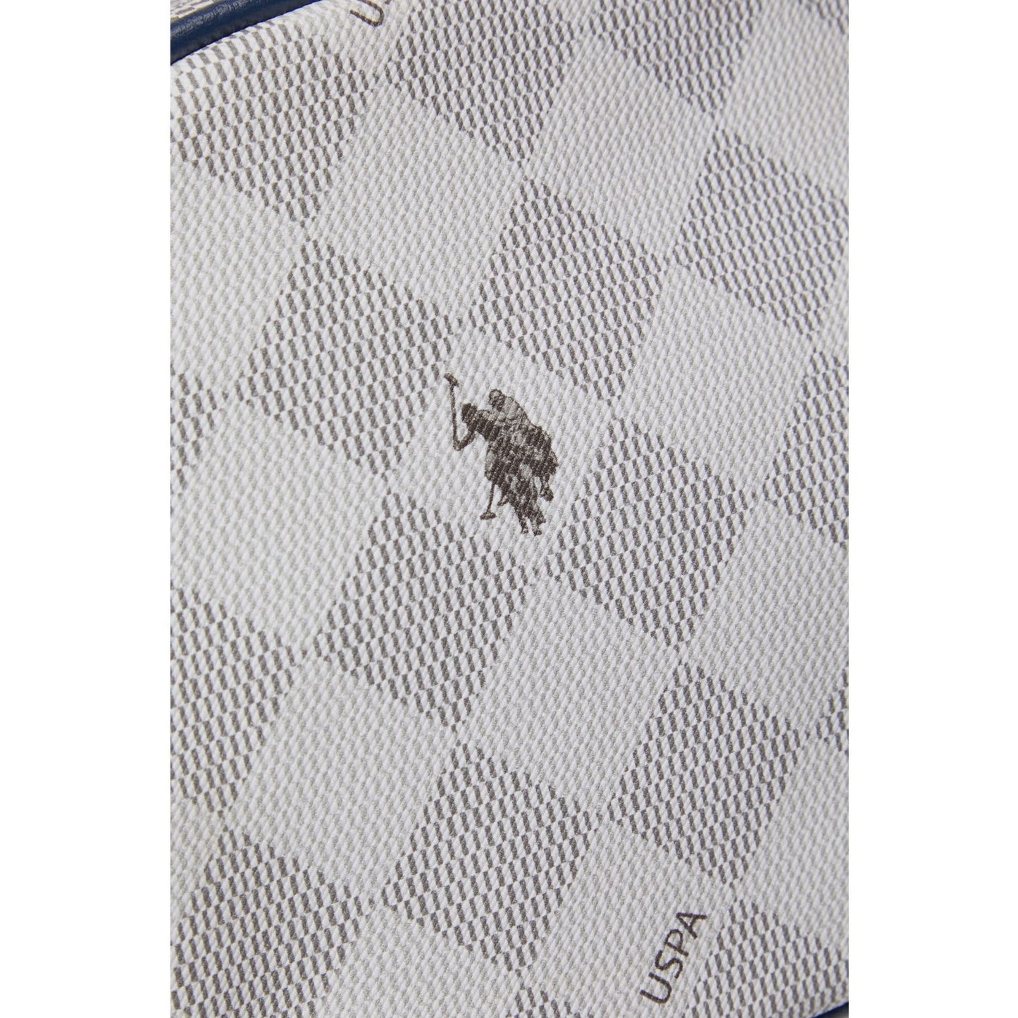 U.S. POLO ASSN. Diamond Stripe Crossbody Grey One Size 27A185AA