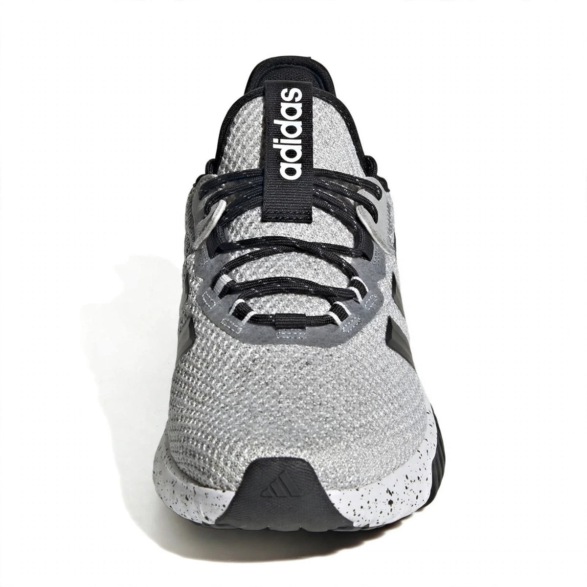 adidas Kaptir 4.0 Mens Grey White Black Running Shoes Size 7.5 KJ7412
