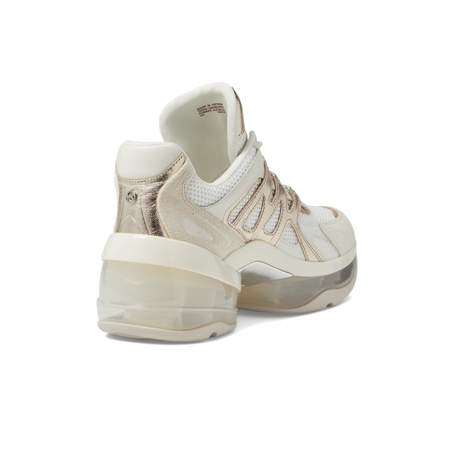 Michael Kors Women's Olympia Sport Extreme Trainer Sneaker Shoes Cream 9.5 M