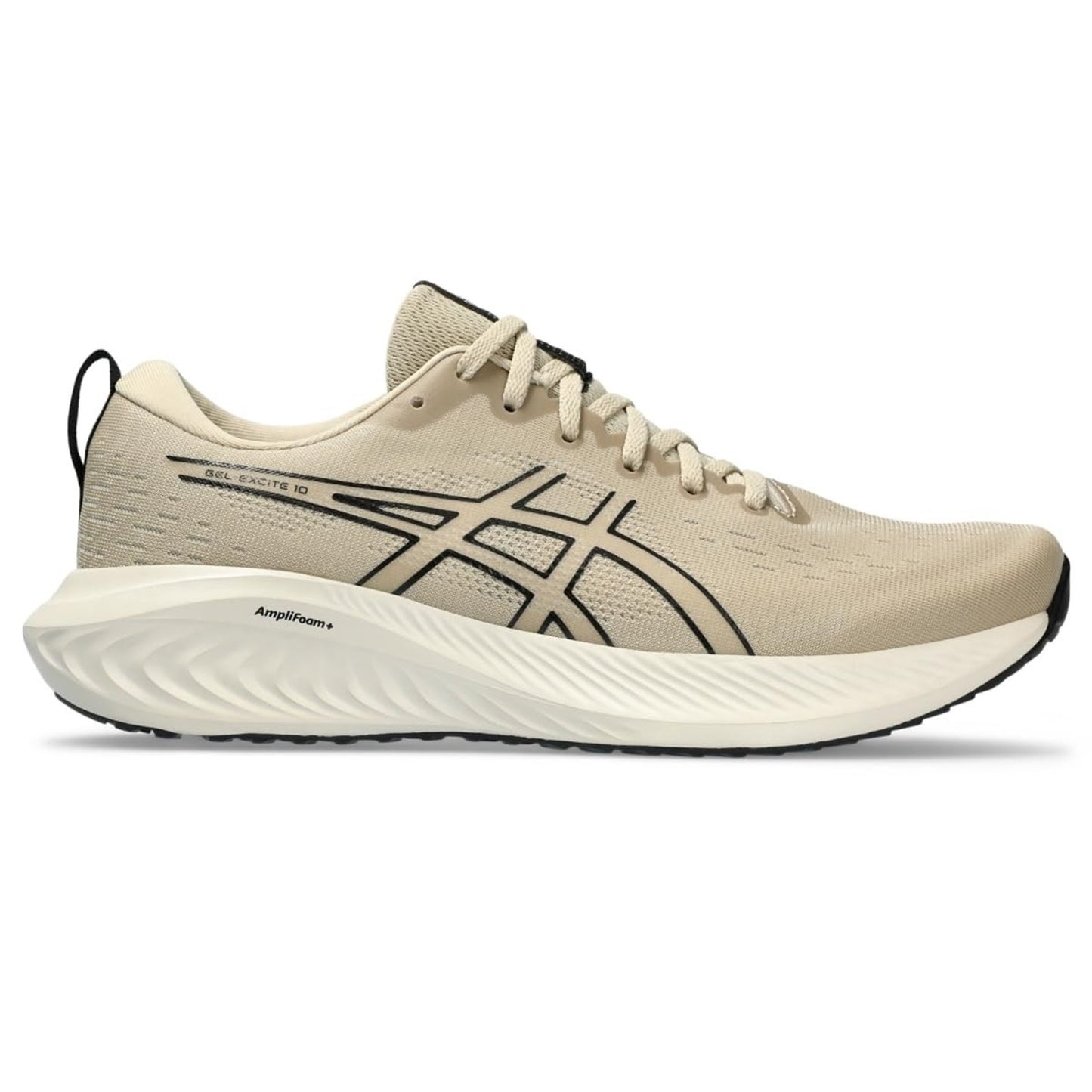 New ASICS GEL Excite 10 Men's running shoes Size 8 Feather Grey/Black