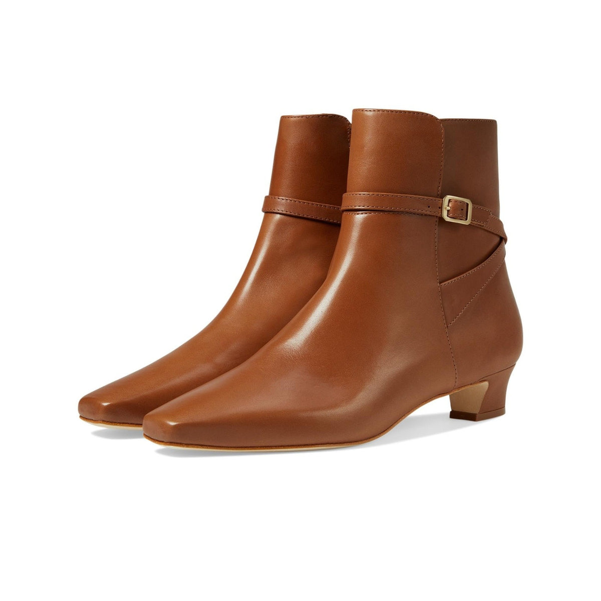 Bernardo Houston Luggage Antique Calf Women's Ankle boot Brown Leather Size 8.5