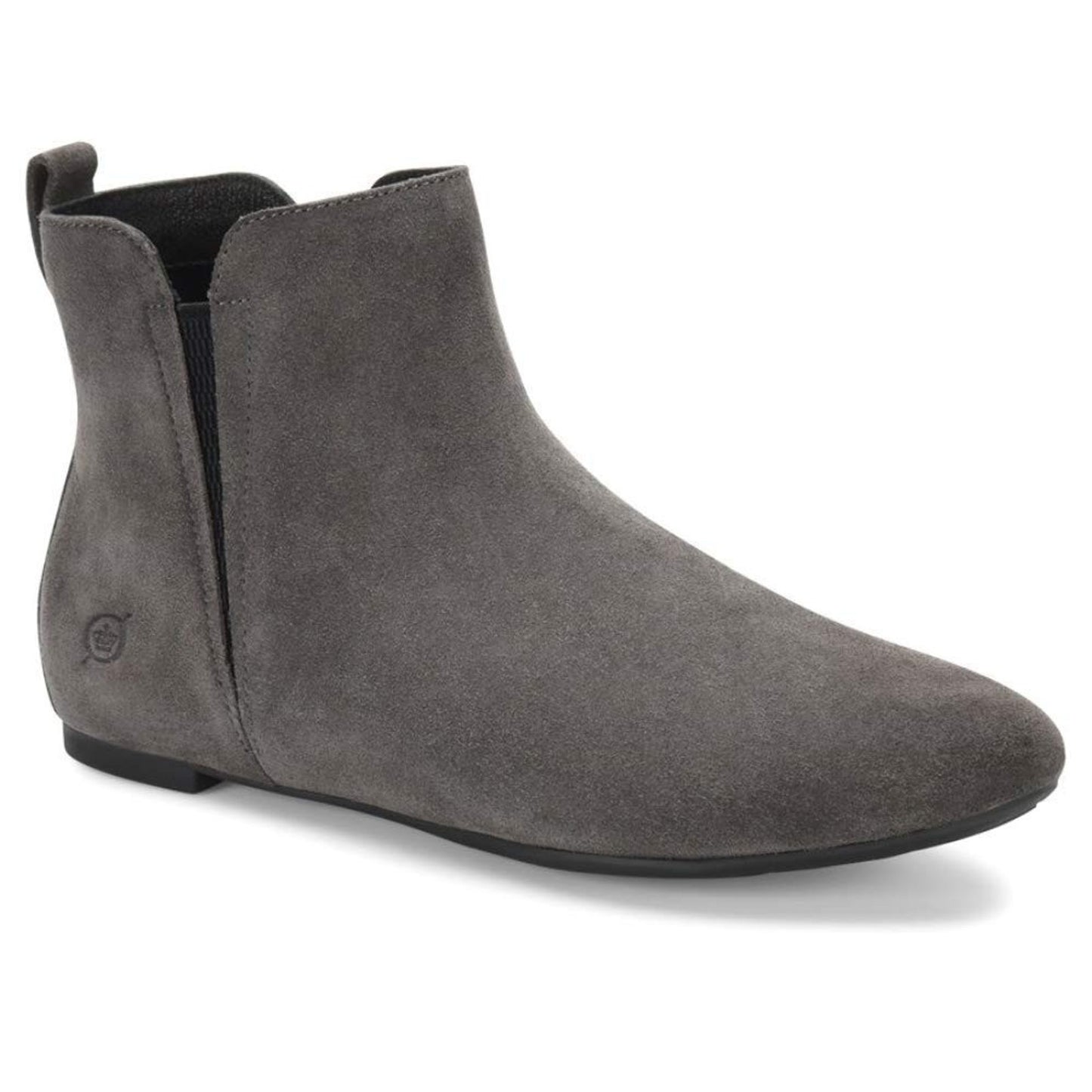BORN Womens Remo Grey Suede Ankle Boots Size 8.5 M