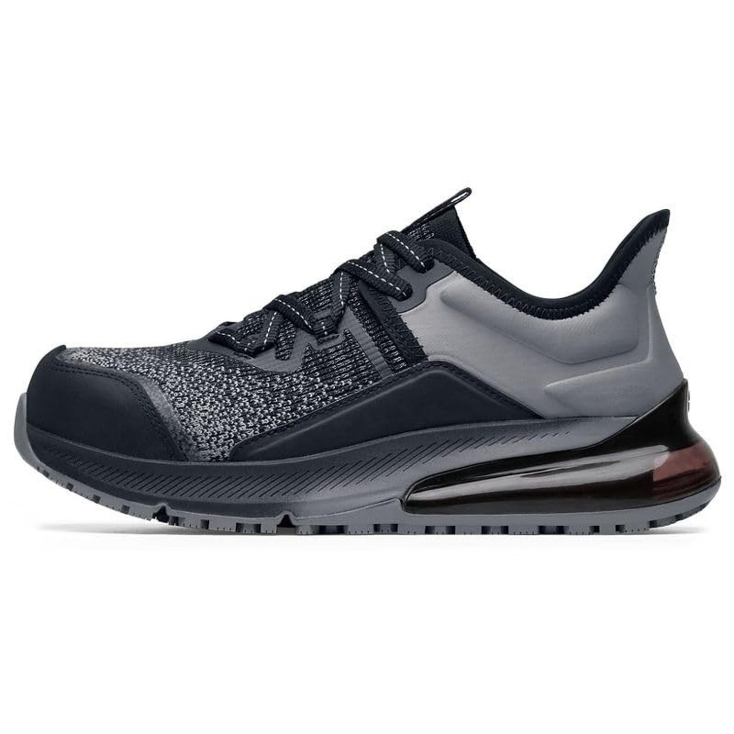 Women's Work Shoes For Crews GIA Nano Composite Toe NCT 8 M Black Slip Resistant