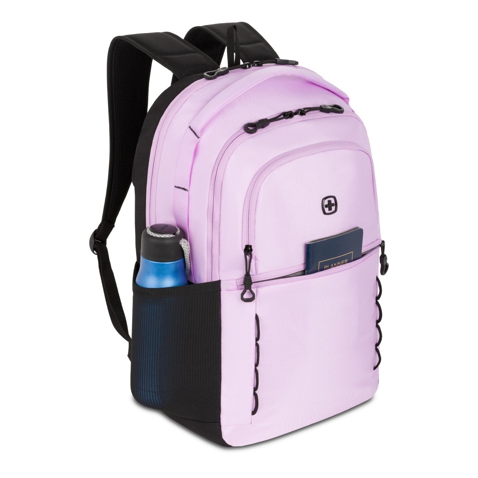 SwissGear Versa Laptop Backpack, Pastel Lilac, 18.25"x12.5"x6.25" SWISSGEAR