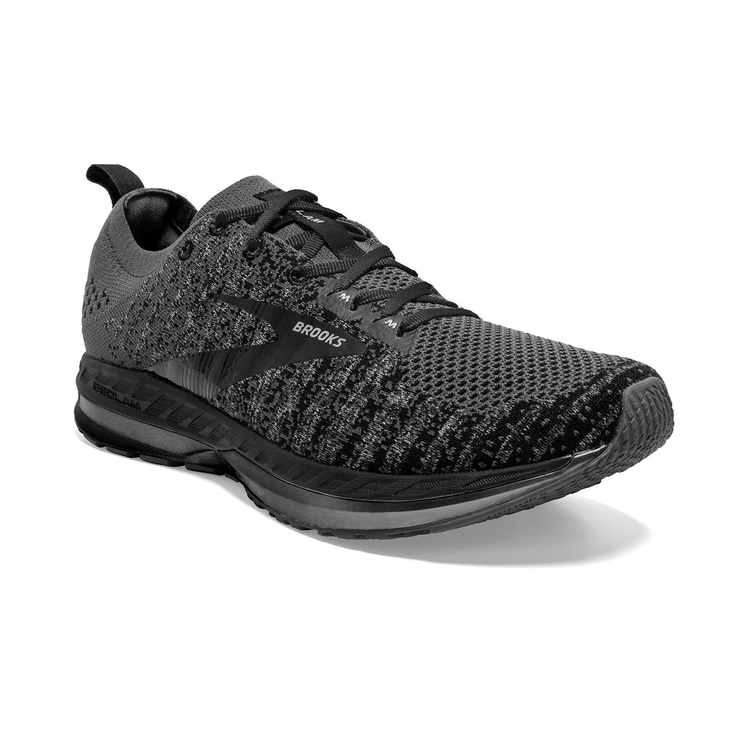 Brooks Mens Bedlam 2 Running Shoe - Ebon Size 8 Ebony/Black/Grey